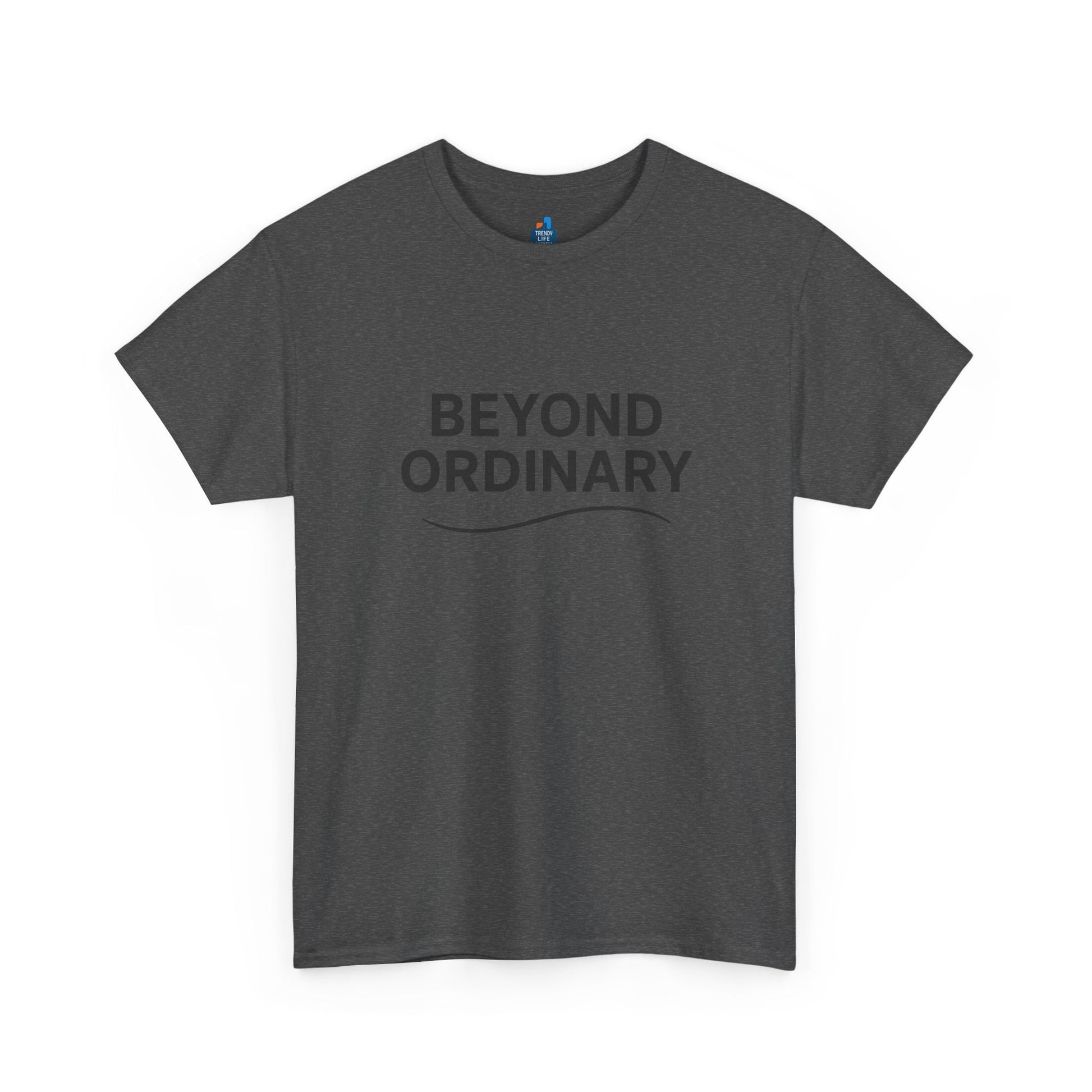 Beyond Ordinary Unisex Cotton Tee - Casual Comfort, Fashion Statement, Gift for Friends, Everyday Wear, Unique Style - Trendy Life Gadgets