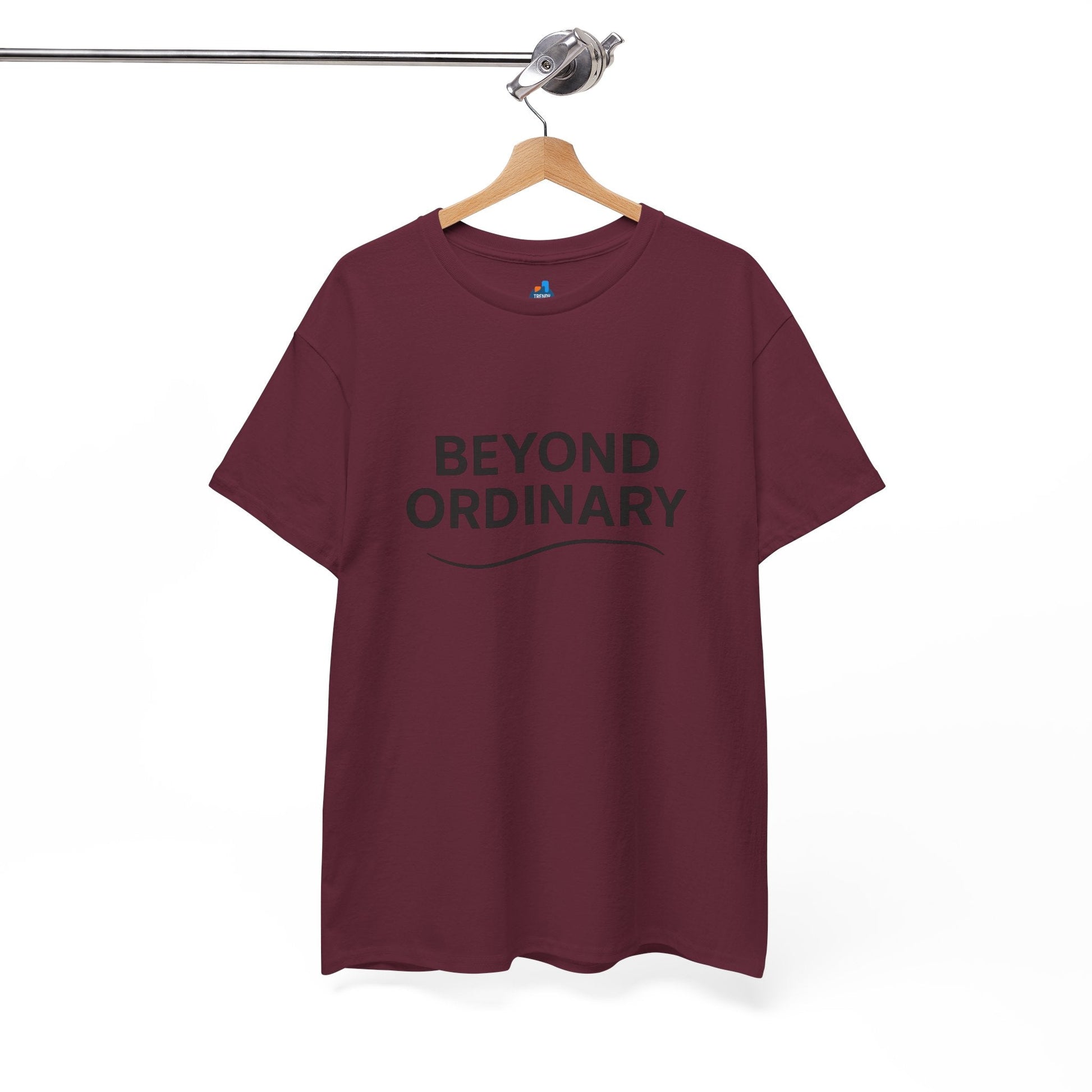 Beyond Ordinary Unisex Cotton Tee - Casual Comfort, Fashion Statement, Gift for Friends, Everyday Wear, Unique Style - Trendy Life Gadgets