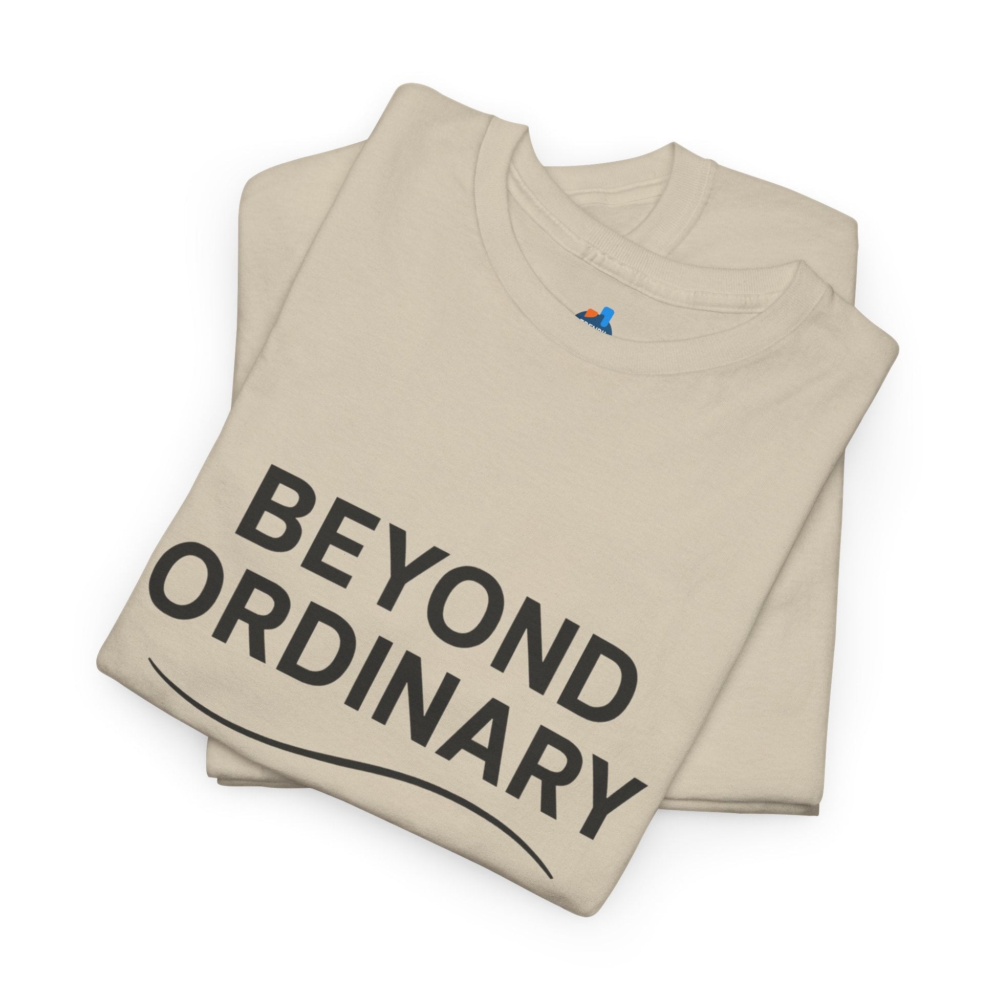 Beyond Ordinary Unisex Cotton Tee - Casual Comfort, Fashion Statement, Gift for Friends, Everyday Wear, Unique Style - Trendy Life Gadgets