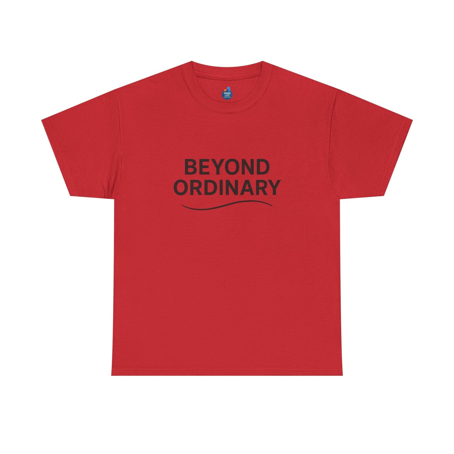 Beyond Ordinary Unisex Cotton Tee - Casual Comfort, Fashion Statement, Gift for Friends, Everyday Wear, Unique Style - Trendy Life Gadgets