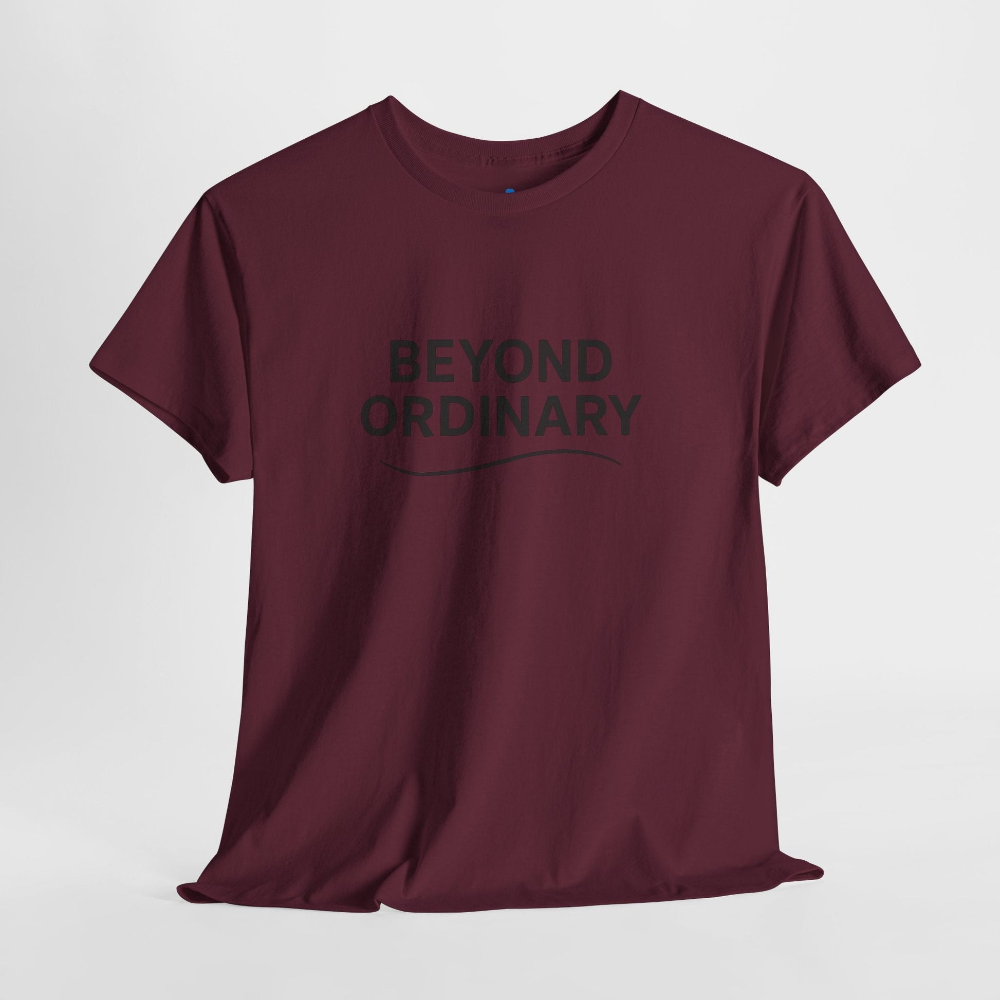 Beyond Ordinary Unisex Cotton Tee - Casual Comfort, Fashion Statement, Gift for Friends, Everyday Wear, Unique Style - Trendy Life Gadgets