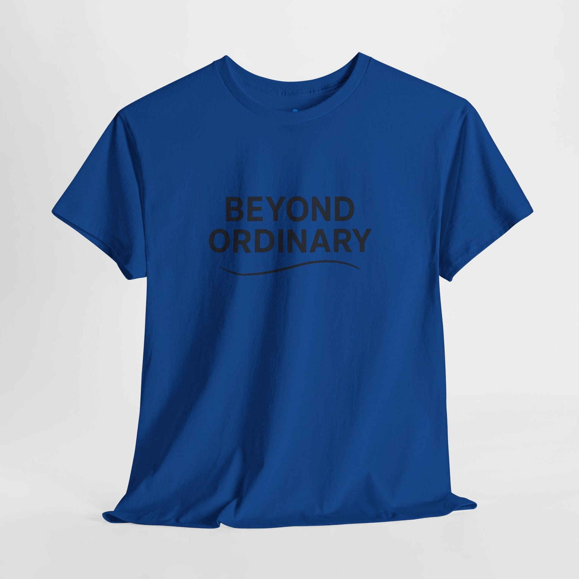 Beyond Ordinary Unisex Cotton Tee - Casual Comfort, Fashion Statement, Gift for Friends, Everyday Wear, Unique Style - Trendy Life Gadgets