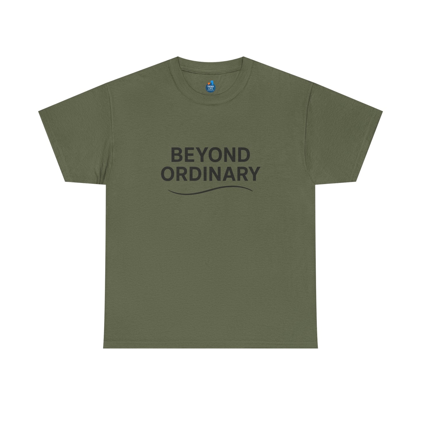 Beyond Ordinary Unisex Cotton Tee - Casual Comfort, Fashion Statement, Gift for Friends, Everyday Wear, Unique Style - Trendy Life Gadgets