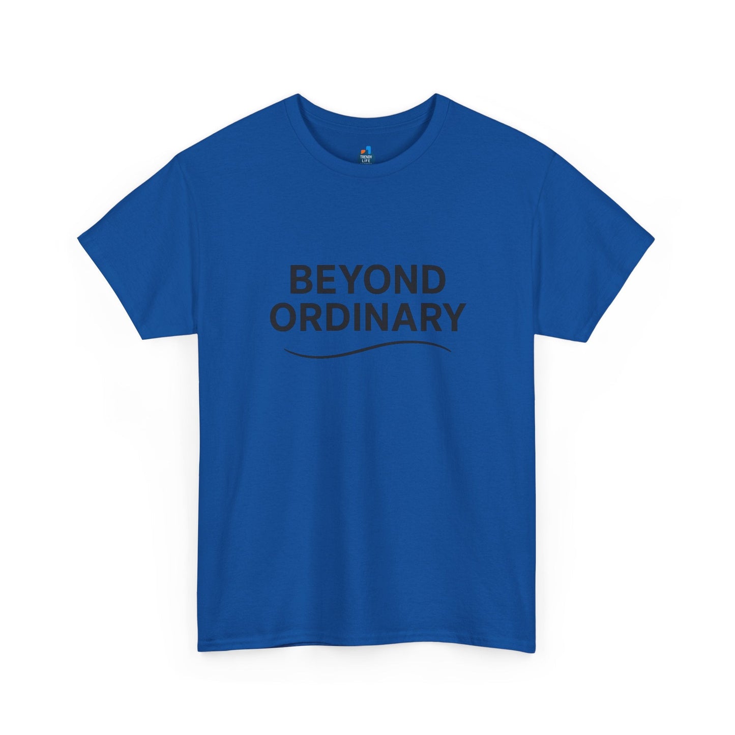 Beyond Ordinary Unisex Cotton Tee - Casual Comfort, Fashion Statement, Gift for Friends, Everyday Wear, Unique Style - Trendy Life Gadgets