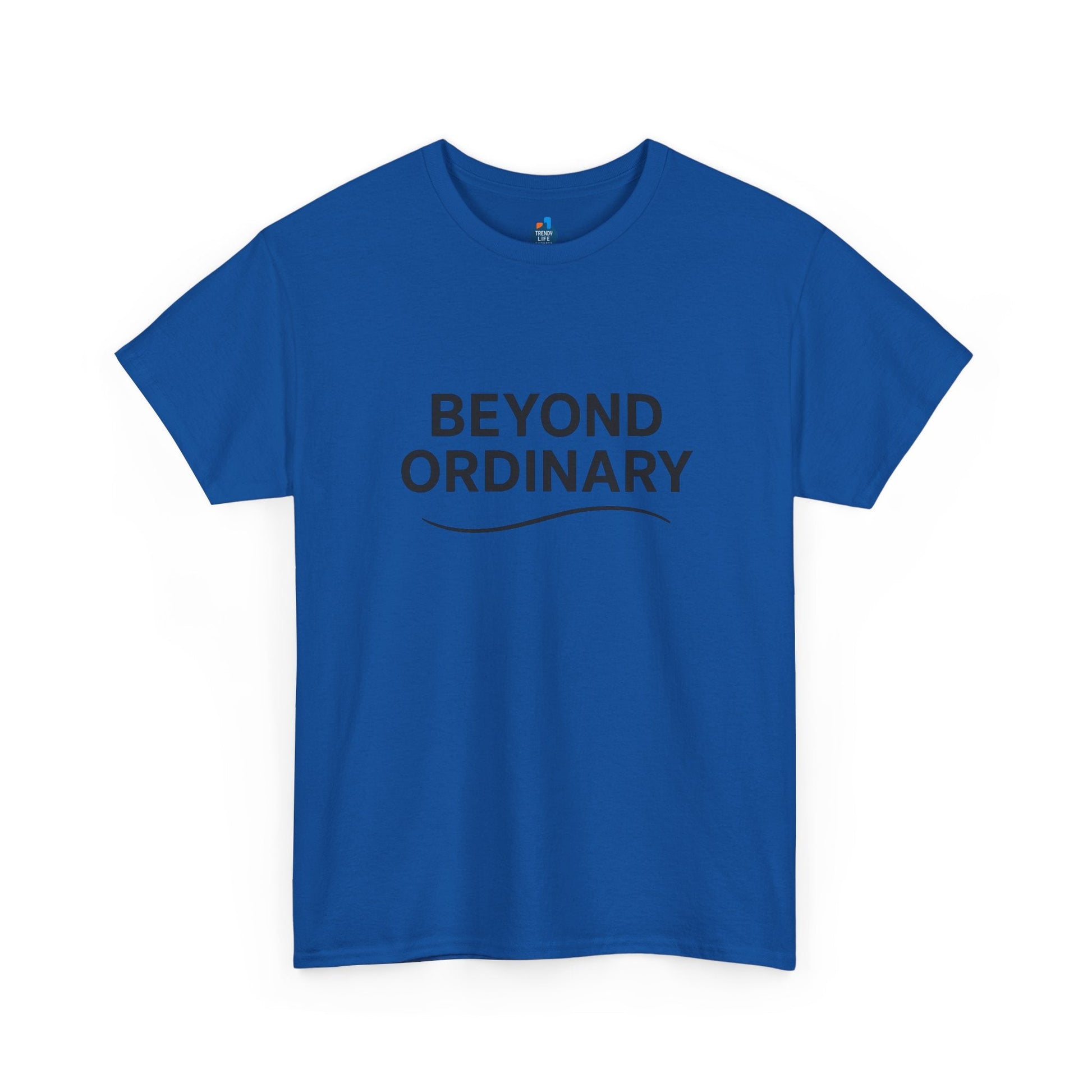 Beyond Ordinary Unisex Cotton Tee - Casual Comfort, Fashion Statement, Gift for Friends, Everyday Wear, Unique Style - Trendy Life Gadgets