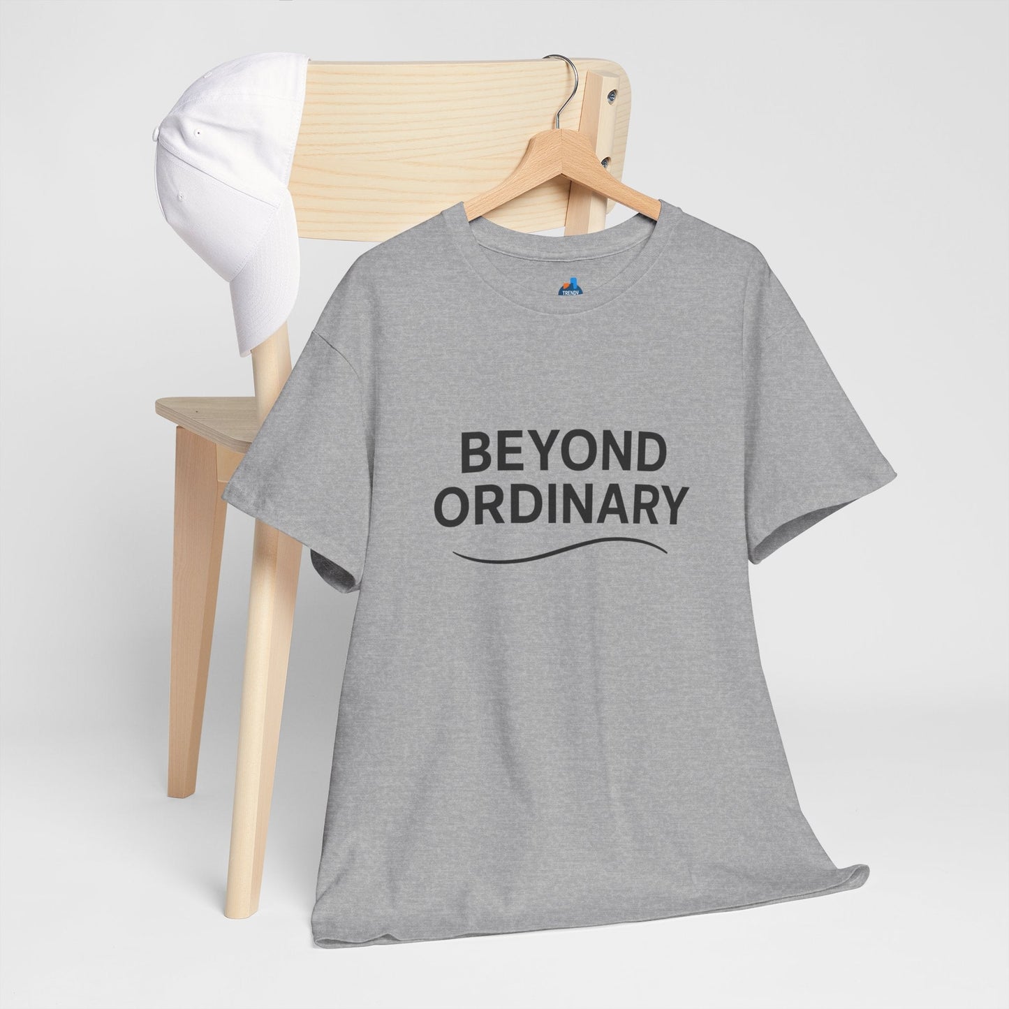 Beyond Ordinary Unisex Cotton Tee - Casual Comfort, Fashion Statement, Gift for Friends, Everyday Wear, Unique Style - Trendy Life Gadgets