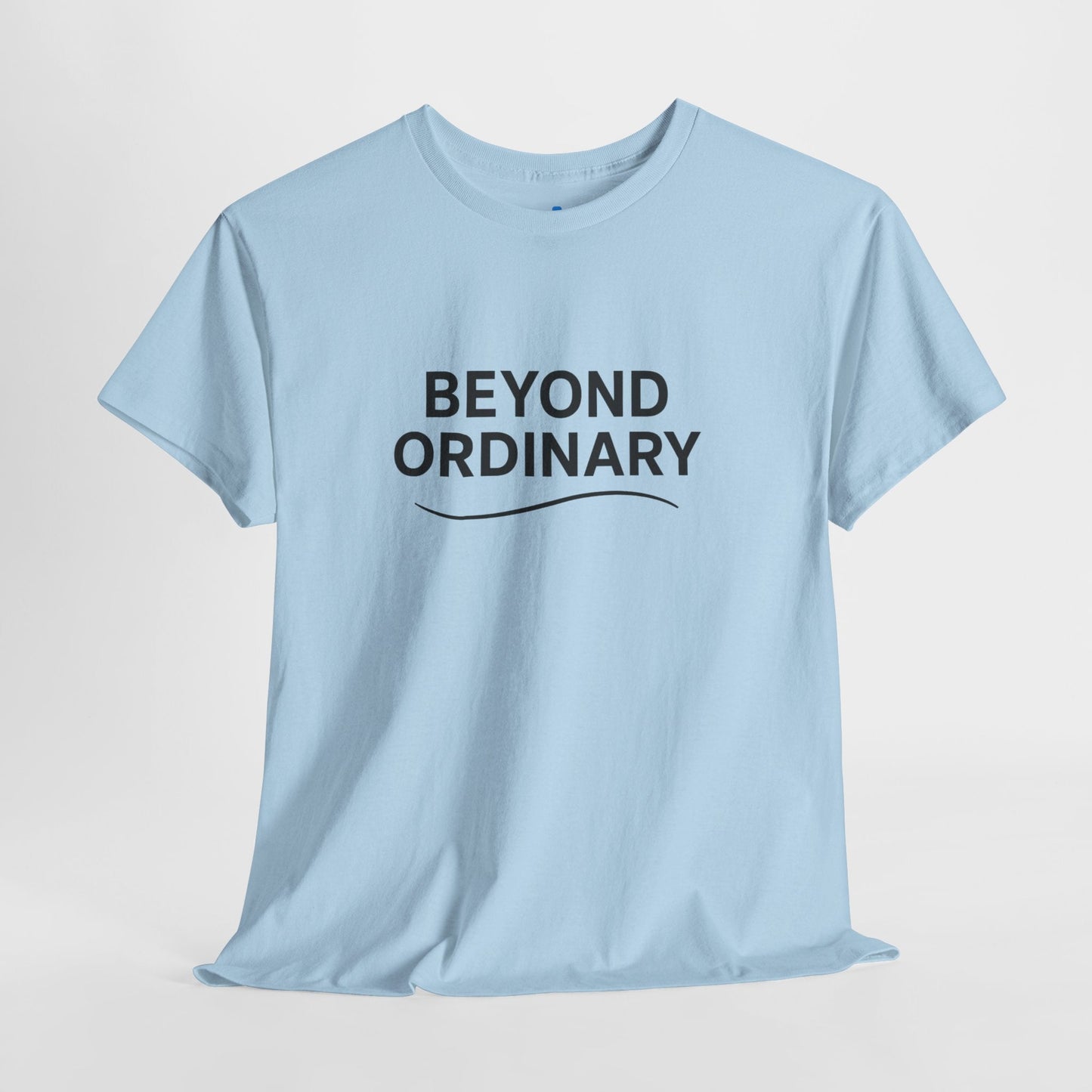 Beyond Ordinary Unisex Cotton Tee - Casual Comfort, Fashion Statement, Gift for Friends, Everyday Wear, Unique Style - Trendy Life Gadgets