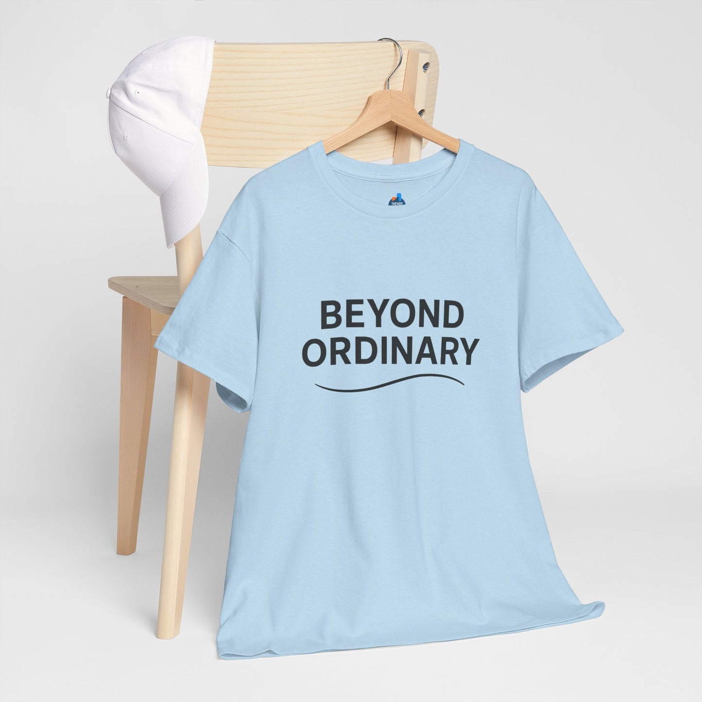 Beyond Ordinary Unisex Cotton Tee - Casual Comfort, Fashion Statement, Gift for Friends, Everyday Wear, Unique Style - Trendy Life Gadgets