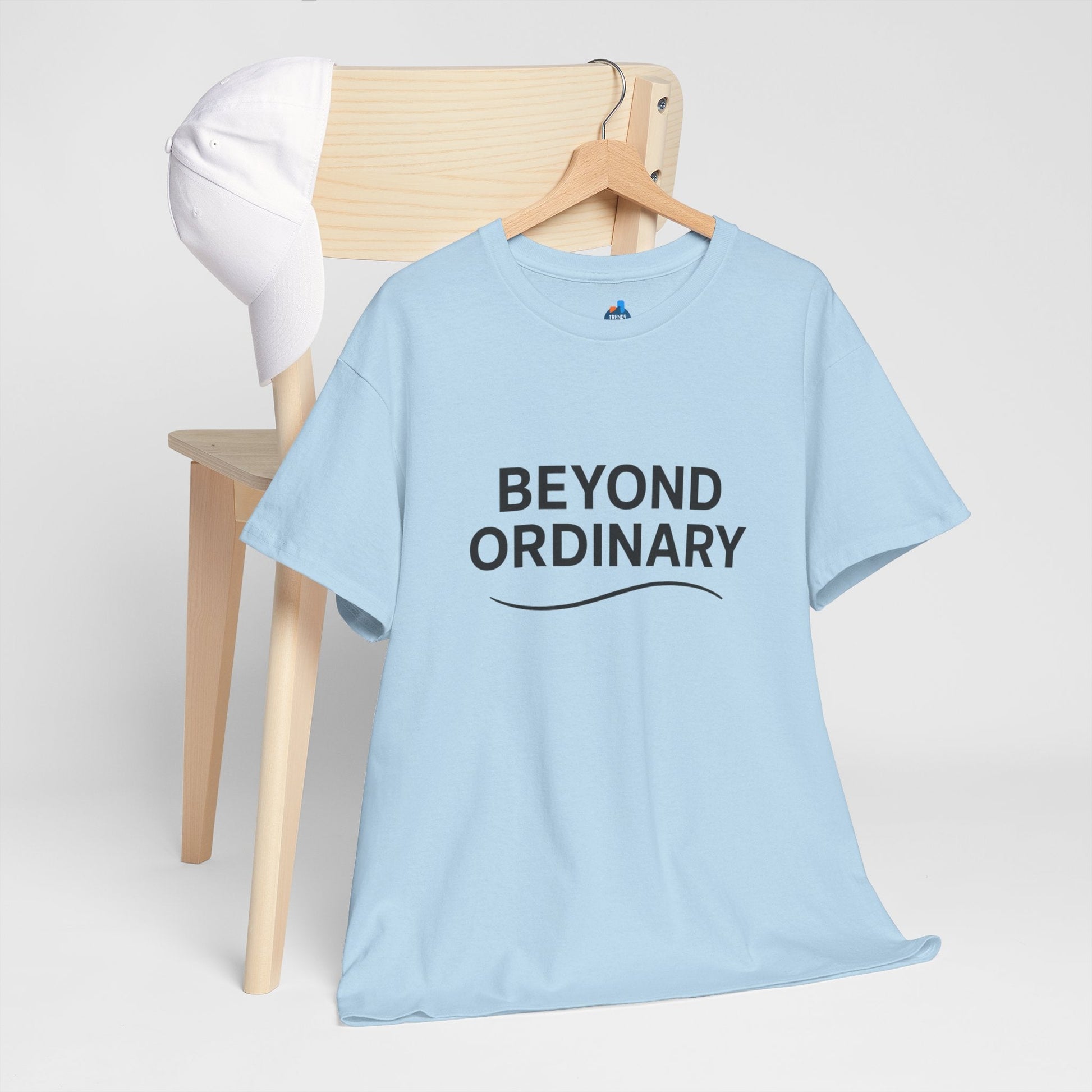 Beyond Ordinary Unisex Cotton Tee - Casual Comfort, Fashion Statement, Gift for Friends, Everyday Wear, Unique Style - Trendy Life Gadgets