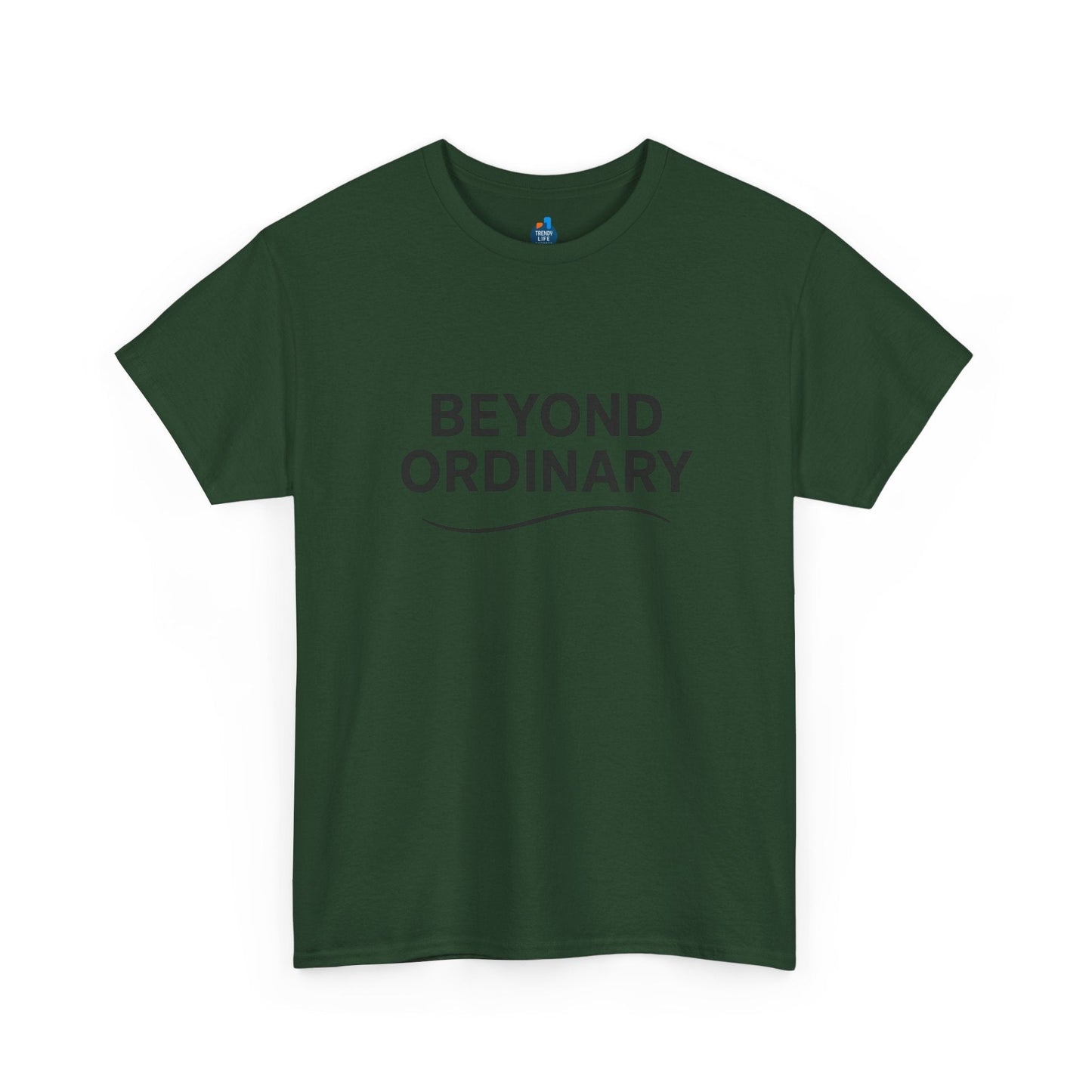 Beyond Ordinary Unisex Cotton Tee - Casual Comfort, Fashion Statement, Gift for Friends, Everyday Wear, Unique Style - Trendy Life Gadgets