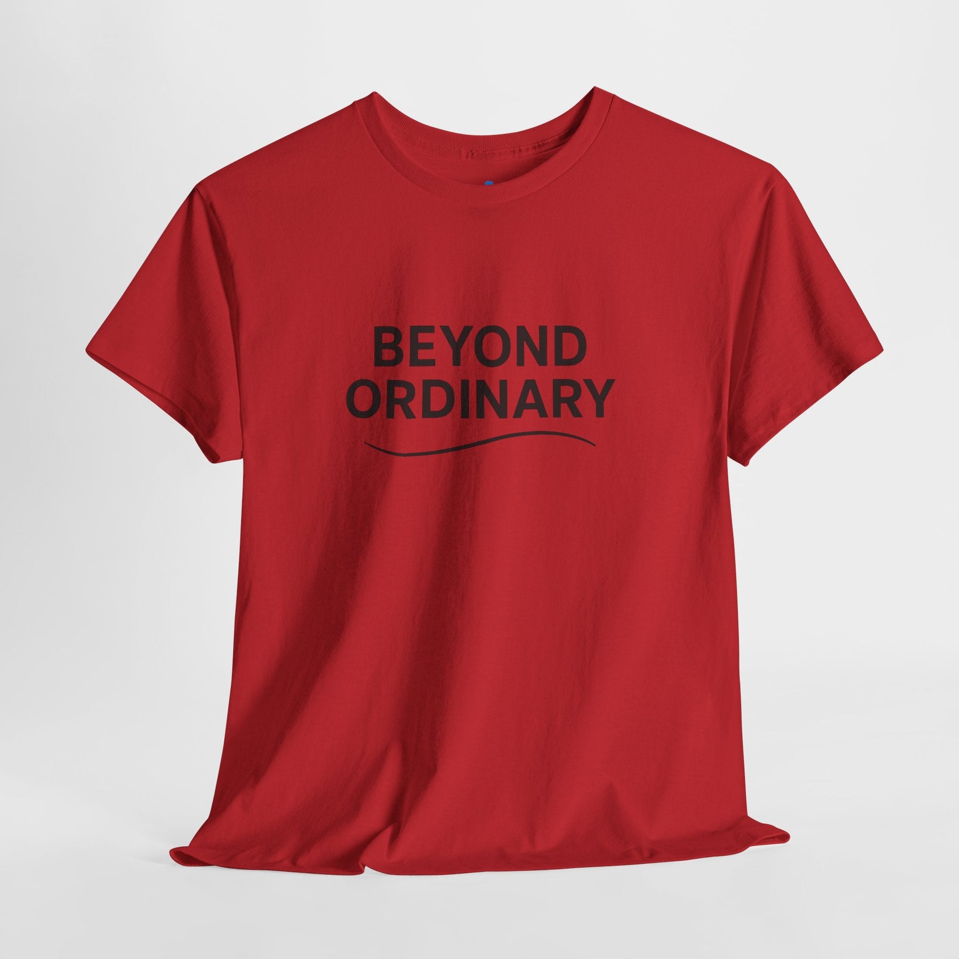 Beyond Ordinary Unisex Cotton Tee - Casual Comfort, Fashion Statement, Gift for Friends, Everyday Wear, Unique Style - Trendy Life Gadgets