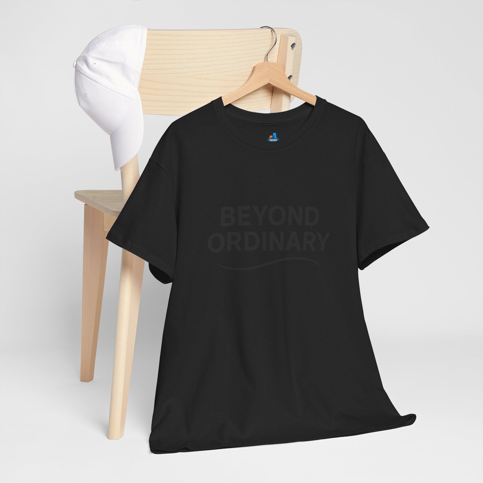 Beyond Ordinary Unisex Cotton Tee - Casual Comfort, Fashion Statement, Gift for Friends, Everyday Wear, Unique Style - Trendy Life Gadgets