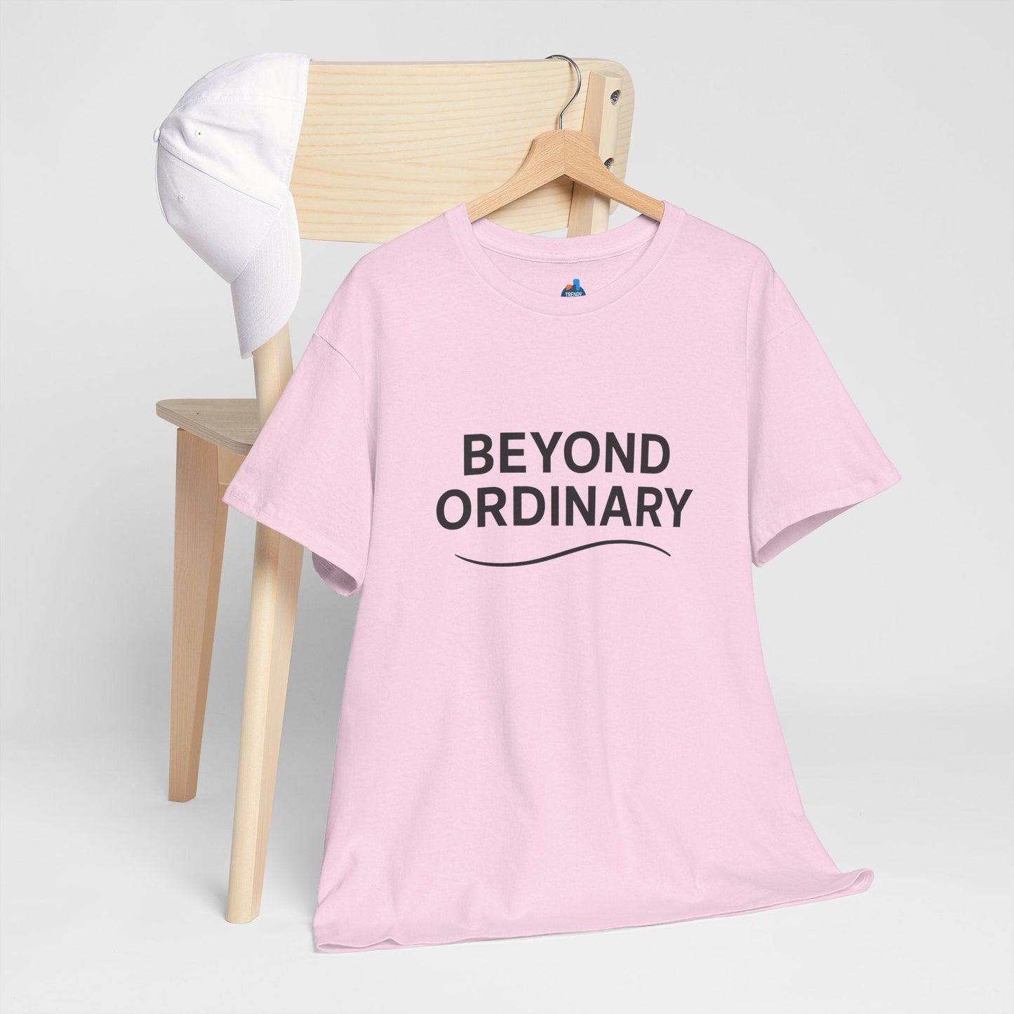 Beyond Ordinary Unisex Cotton Tee - Casual Comfort, Fashion Statement, Gift for Friends, Everyday Wear, Unique Style - Trendy Life Gadgets
