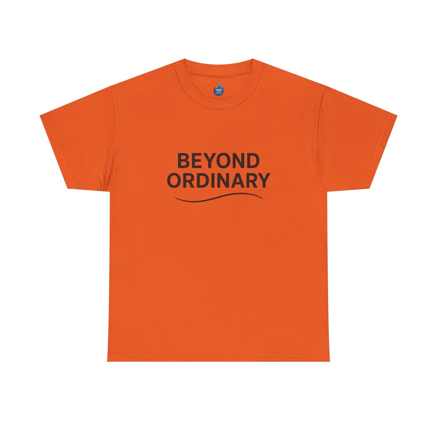 Beyond Ordinary Unisex Cotton Tee - Casual Comfort, Fashion Statement, Gift for Friends, Everyday Wear, Unique Style - Trendy Life Gadgets