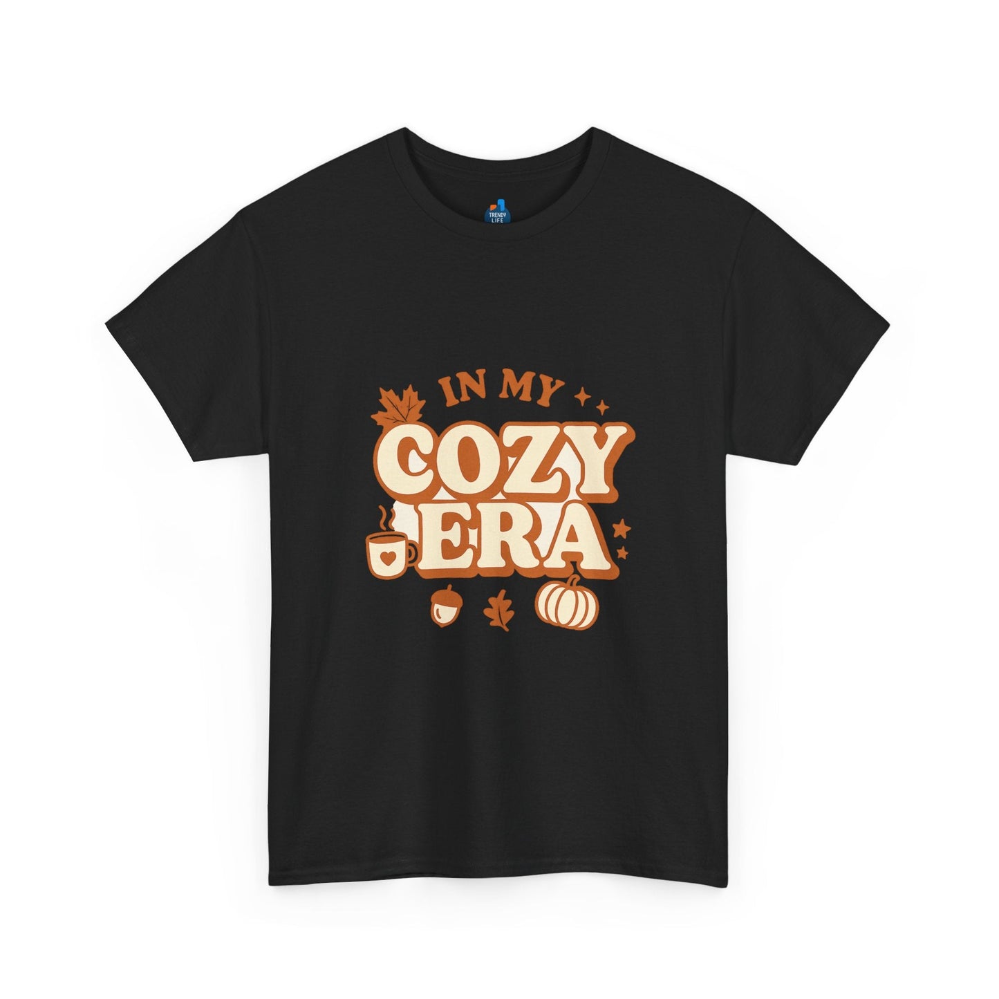 Cozy Era Unisex Tee - Relaxed Trendy Cotton Shirt, Autumn Vibes, Comfy Lounge Wear, Thanksgiving Outfit, By Trendy Life Gadgets - Trendy Life Gadgets