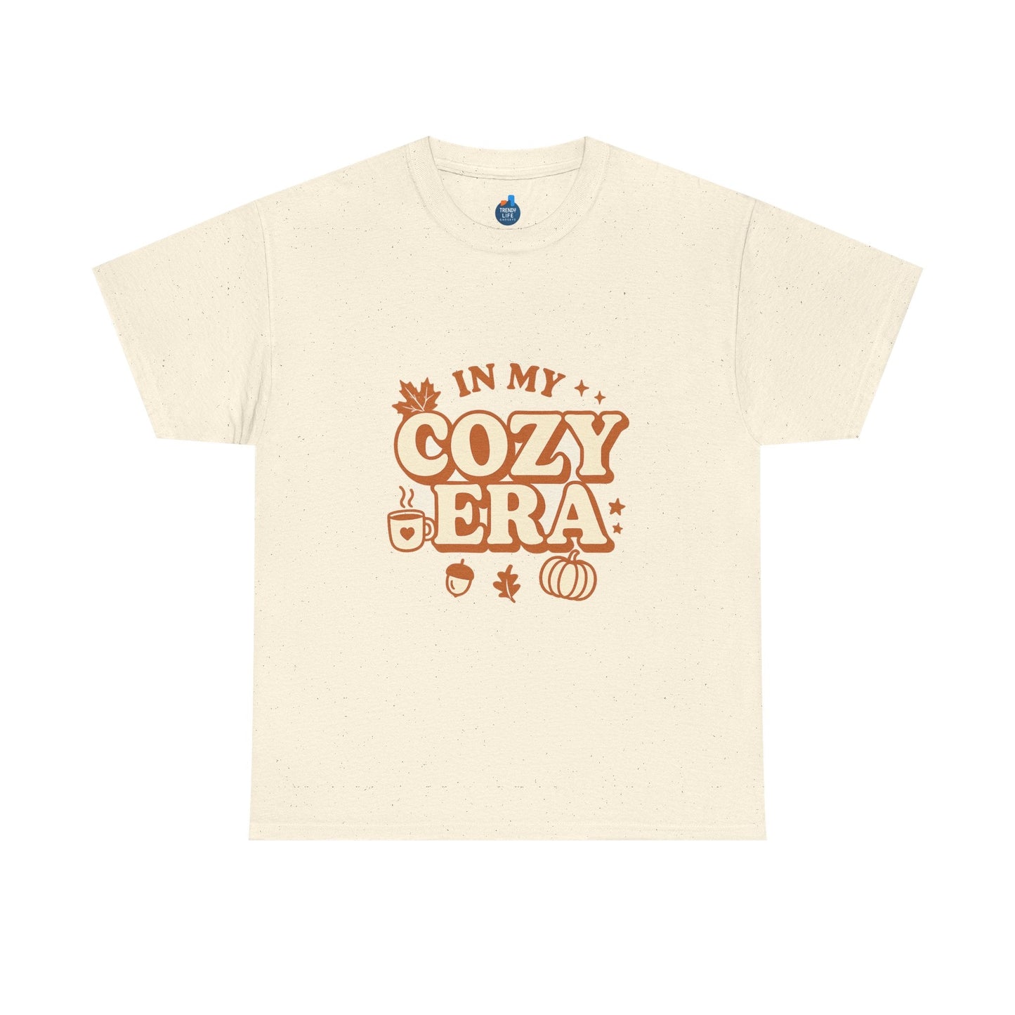 Cozy Era Unisex Tee - Relaxed Trendy Cotton Shirt, Autumn Vibes, Comfy Lounge Wear, Thanksgiving Outfit, By Trendy Life Gadgets - Trendy Life Gadgets
