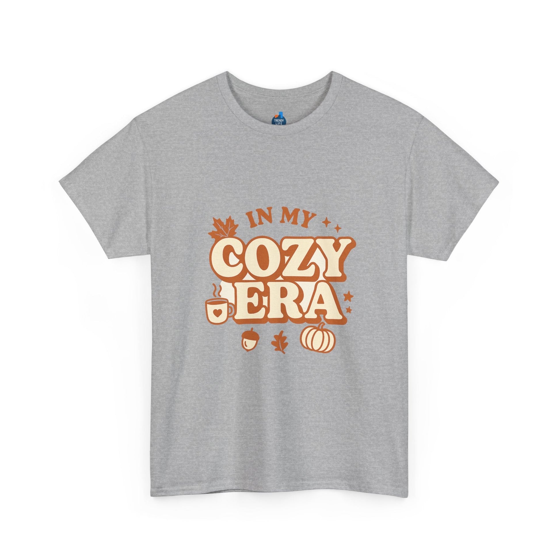Cozy Era Unisex Tee - Relaxed Trendy Cotton Shirt, Autumn Vibes, Comfy Lounge Wear, Thanksgiving Outfit, By Trendy Life Gadgets - Trendy Life Gadgets