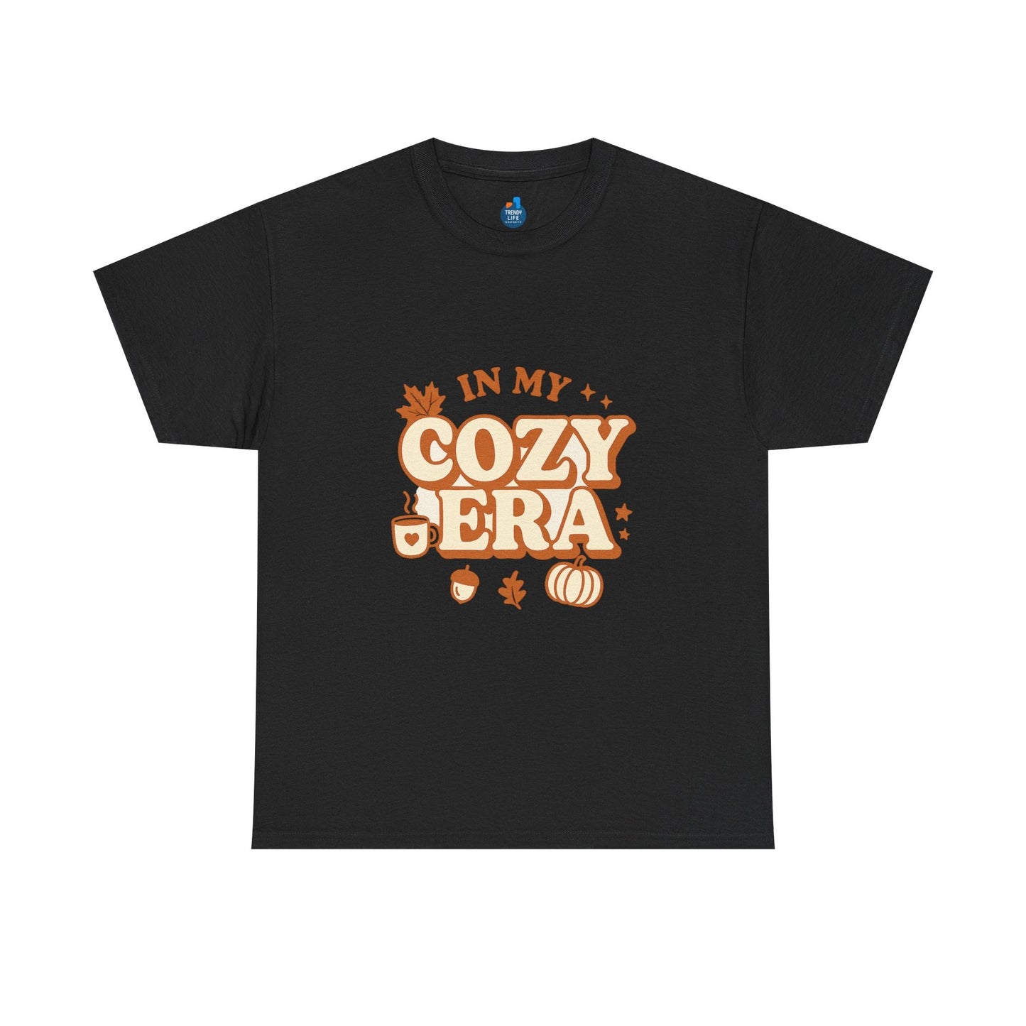 Cozy Era Unisex Tee - Relaxed Trendy Cotton Shirt, Autumn Vibes, Comfy Lounge Wear, Thanksgiving Outfit, By Trendy Life Gadgets - Trendy Life Gadgets