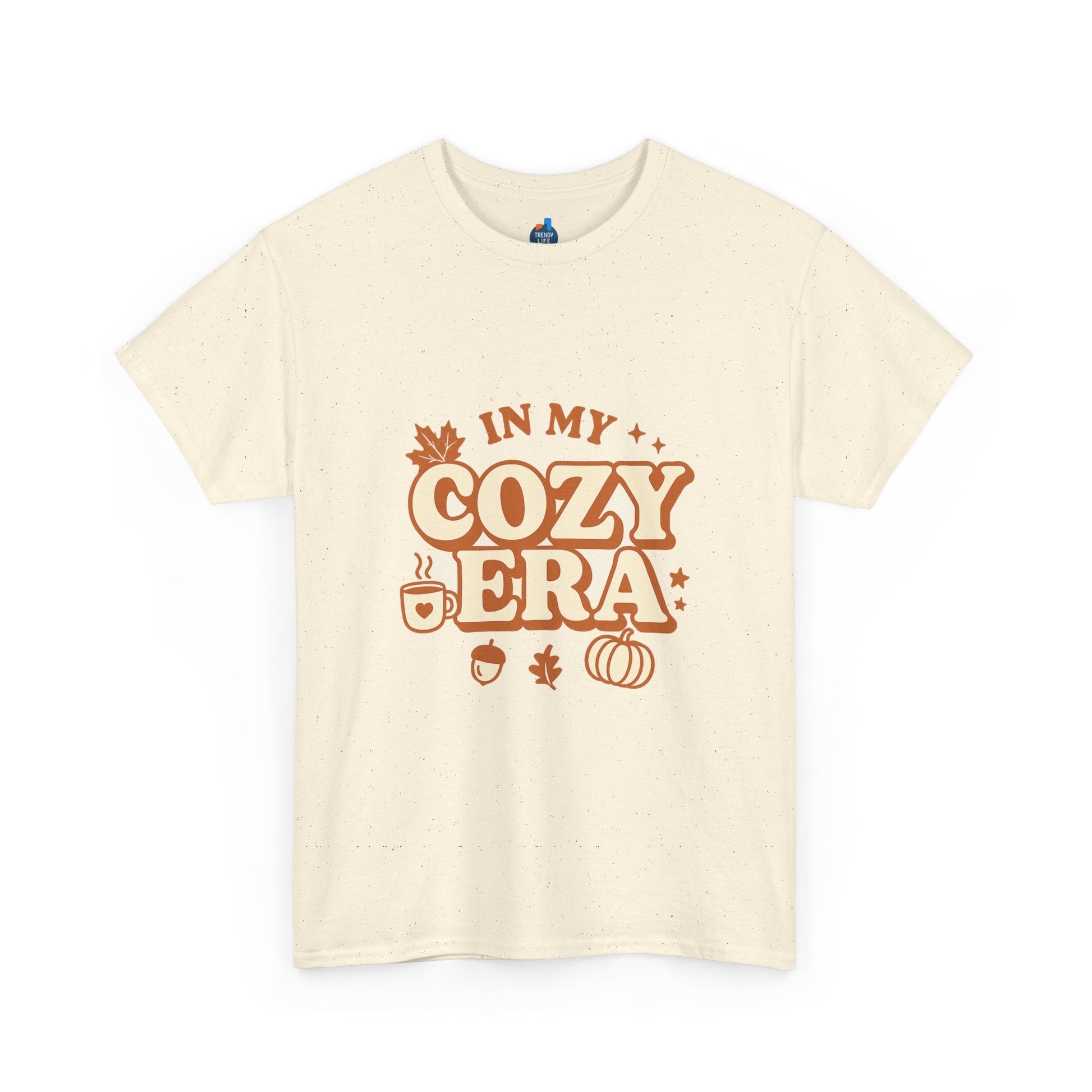 Cozy Era Unisex Tee - Relaxed Trendy Cotton Shirt, Autumn Vibes, Comfy Lounge Wear, Thanksgiving Outfit, By Trendy Life Gadgets - Trendy Life Gadgets
