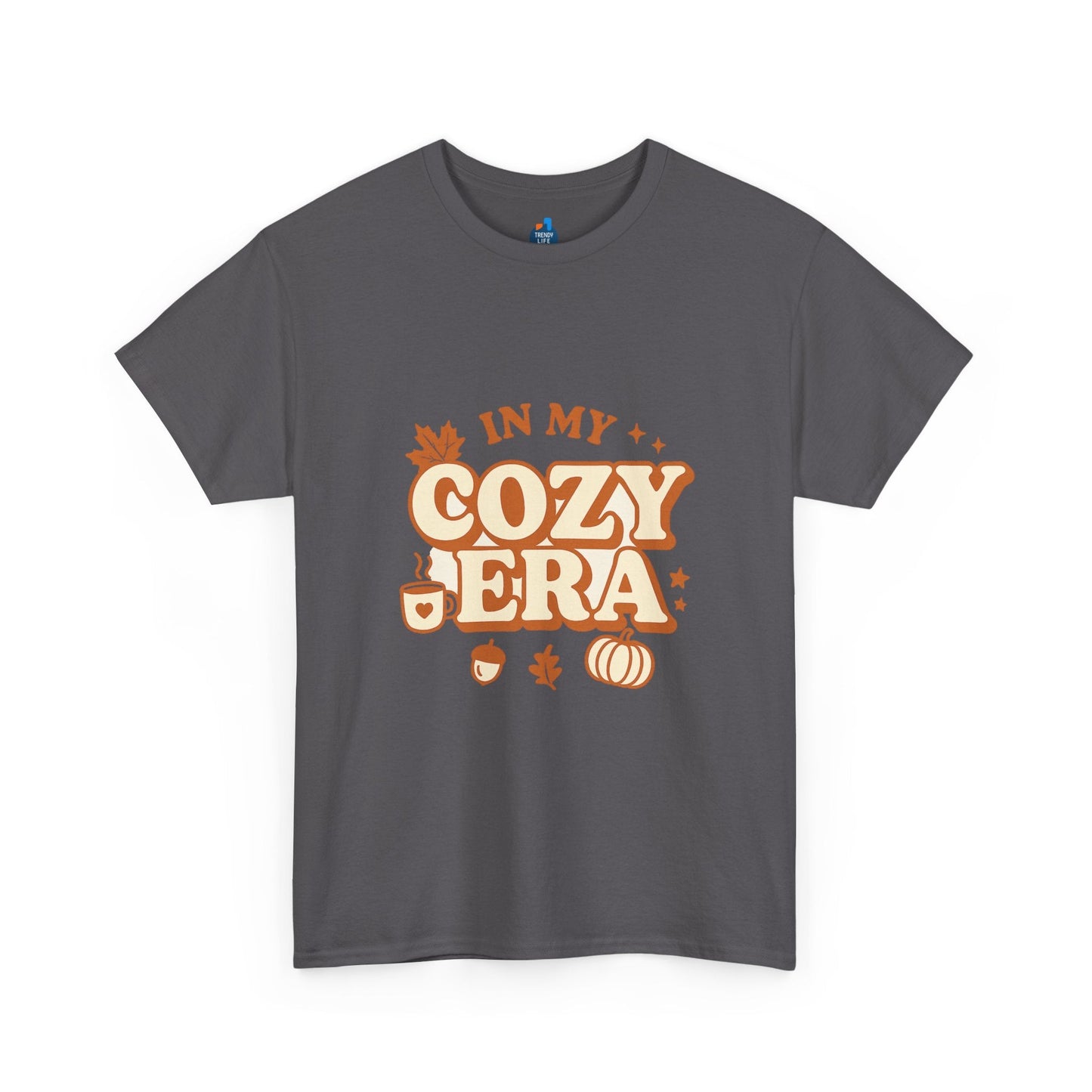 Cozy Era Unisex Tee - Relaxed Trendy Cotton Shirt, Autumn Vibes, Comfy Lounge Wear, Thanksgiving Outfit, By Trendy Life Gadgets - Trendy Life Gadgets