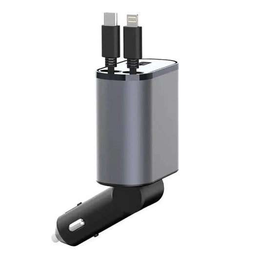 FAST 100W Car Phone Charger Lighter USB And TYPE - C Adapter - Trendy Life Gadgets
