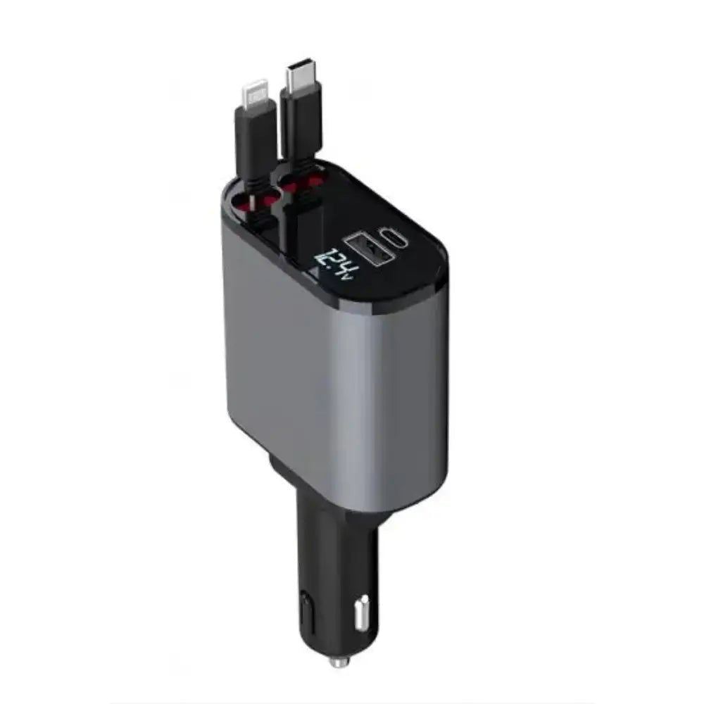 FAST 100W Car Phone Charger Lighter USB And TYPE - C Adapter - Trendy Life Gadgets