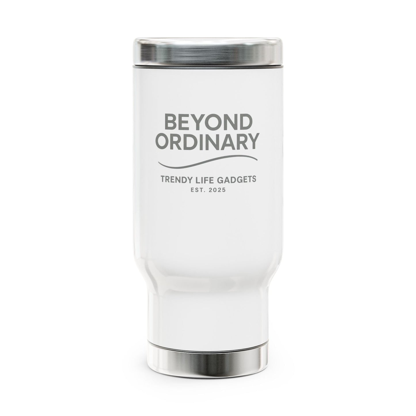 Good Morning Stainless Steel Travel Mug, Inspirational Coffee Cup for On - The - Go, Great for Gifts, Outdoor Adventures, and Daily Commutes - Trendy Life Gadgets
