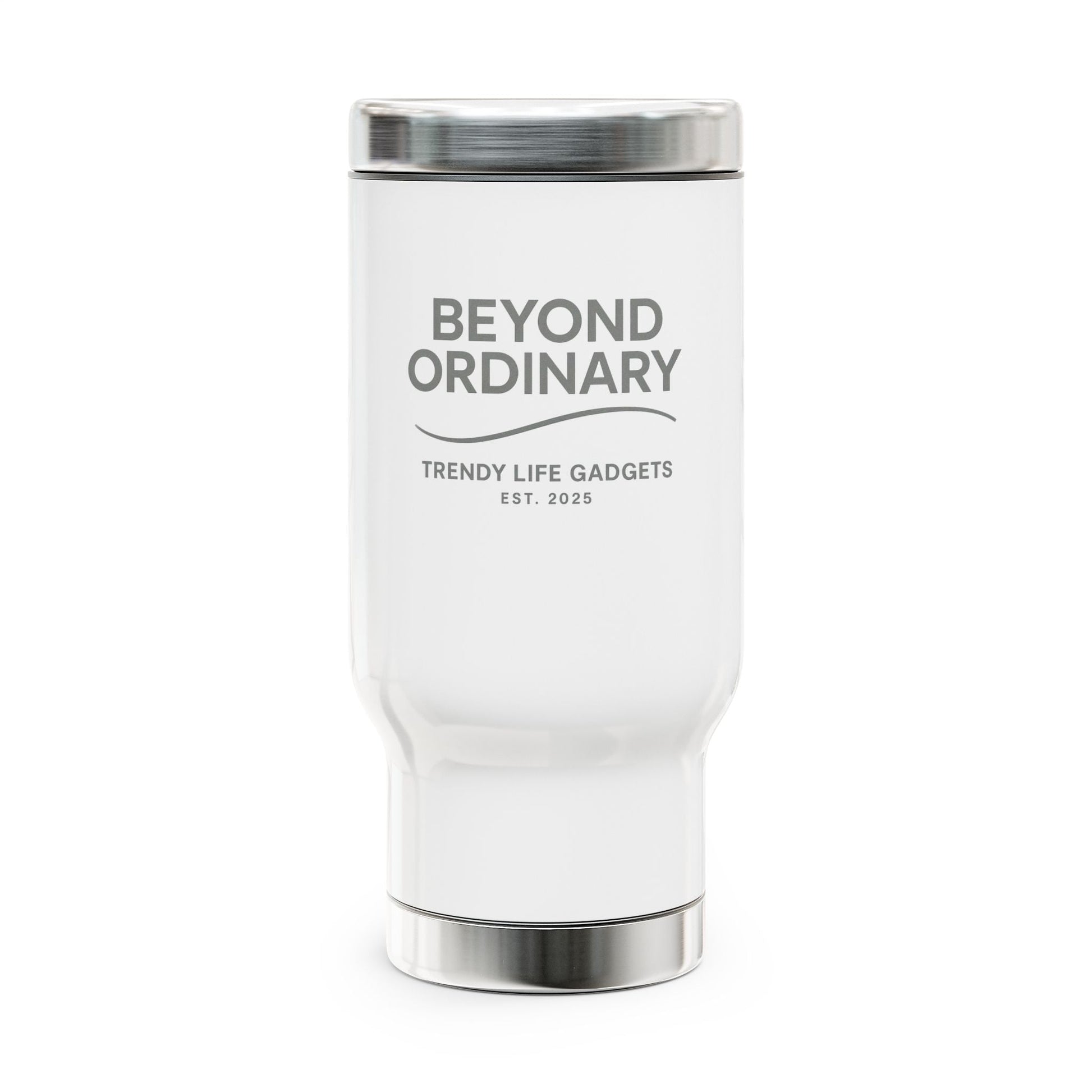 Good Morning Stainless Steel Travel Mug, Inspirational Coffee Cup for On - The - Go, Great for Gifts, Outdoor Adventures, and Daily Commutes - Trendy Life Gadgets