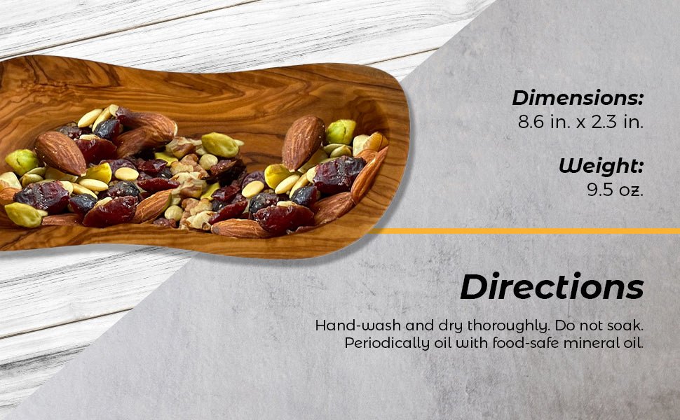Mediterranean Olive Wood Multi - Purpose Bowl - Trendy Life Gadgets
