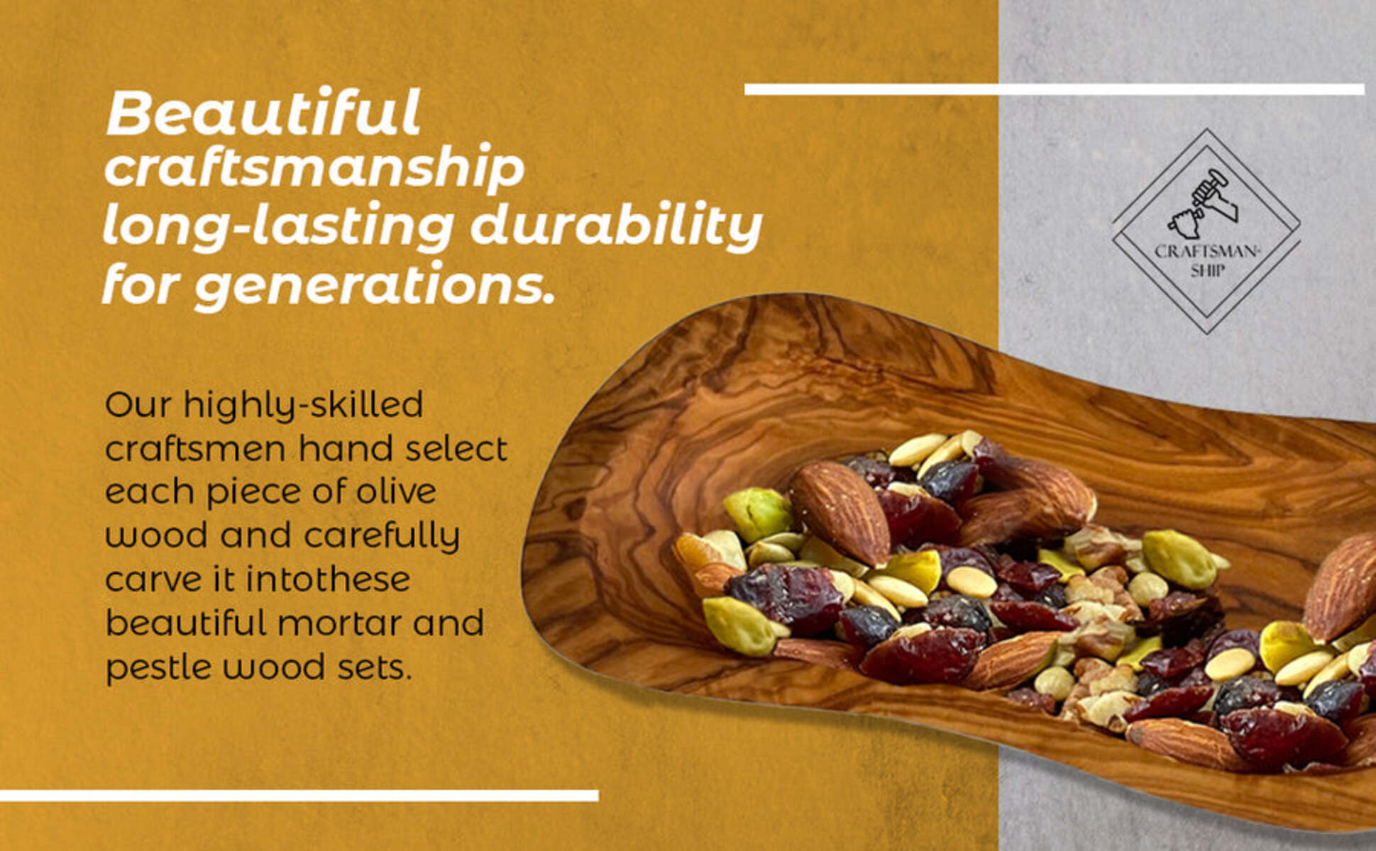 Mediterranean Olive Wood Multi - Purpose Bowl - Trendy Life Gadgets