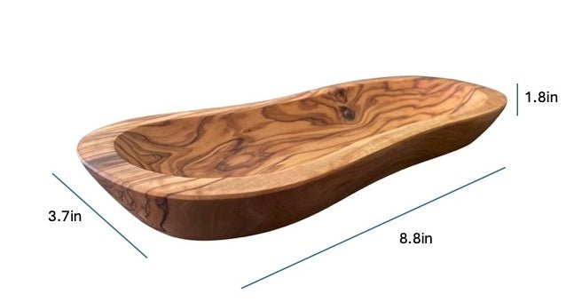 Mediterranean Olive Wood Multi - Purpose Bowl - Trendy Life Gadgets