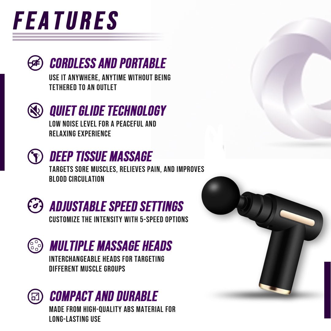 Muscle Massage Gun - Trendy Life Gadgets