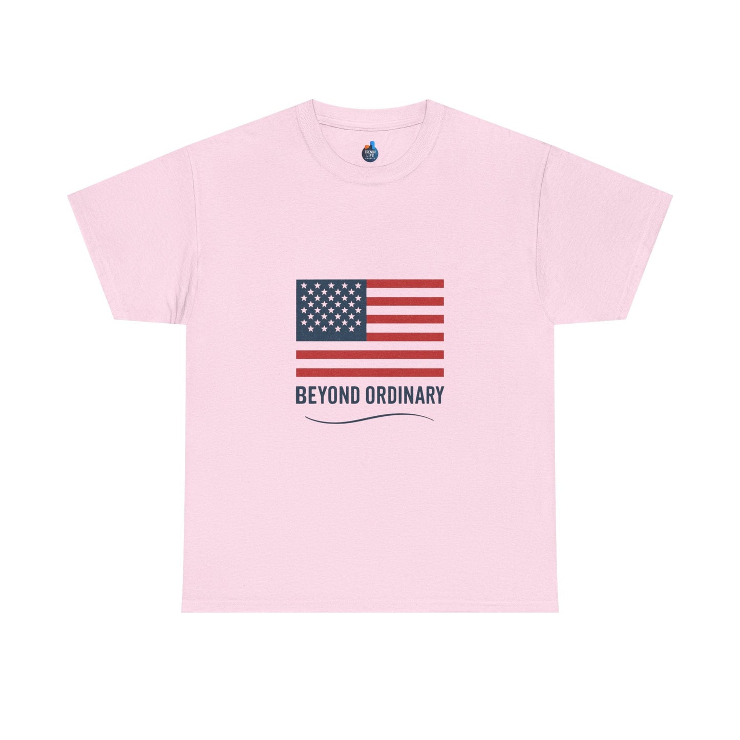 Patriotic Unisex Tee, Beyond Ordinary Summer Shirt, July 4th Gift, USA Flag Apparel, Casual Streetwear, Everyday Comfort Tee - Trendy Life Gadgets