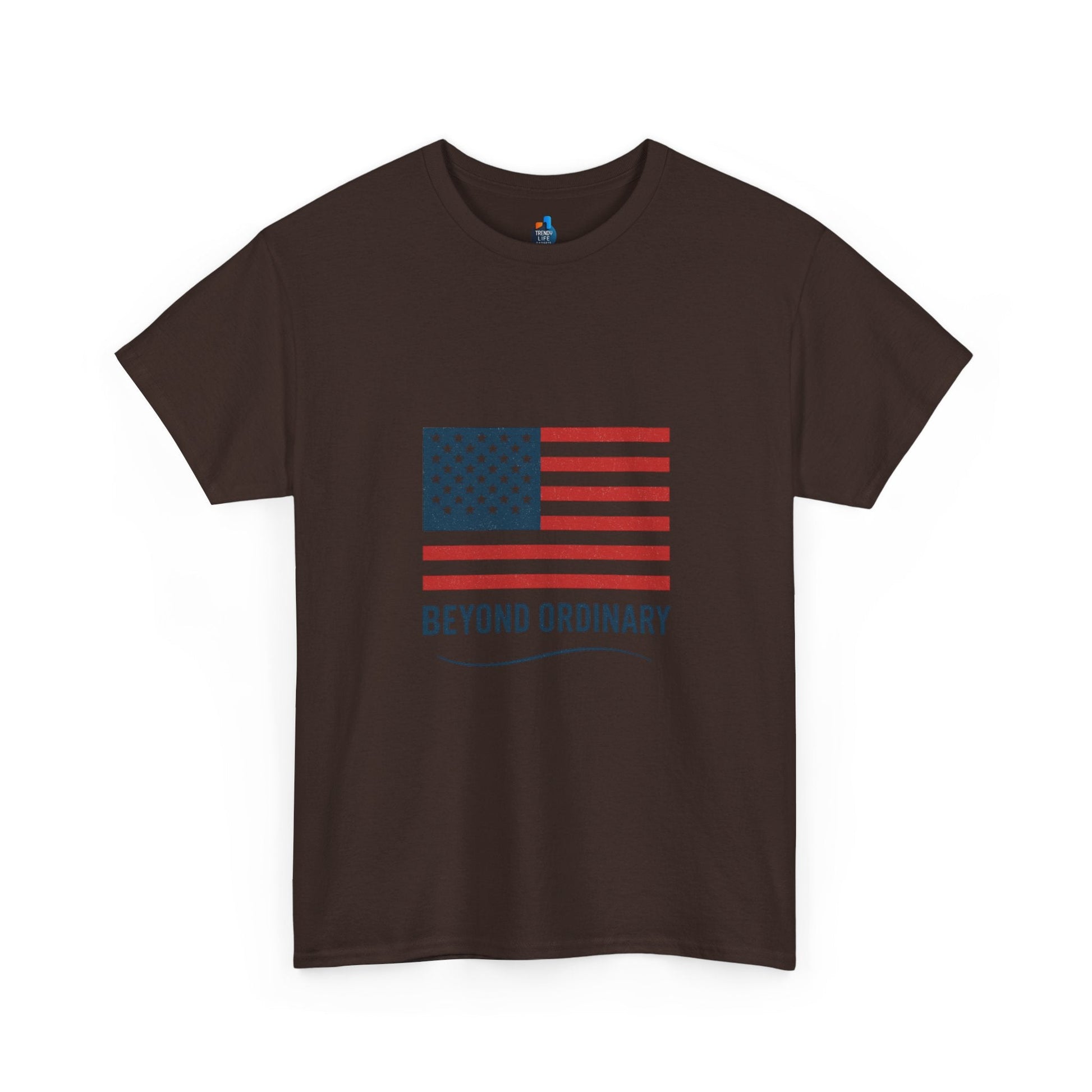 Patriotic Unisex Tee, Beyond Ordinary Summer Shirt, July 4th Gift, USA Flag Apparel, Casual Streetwear, Everyday Comfort Tee - Trendy Life Gadgets