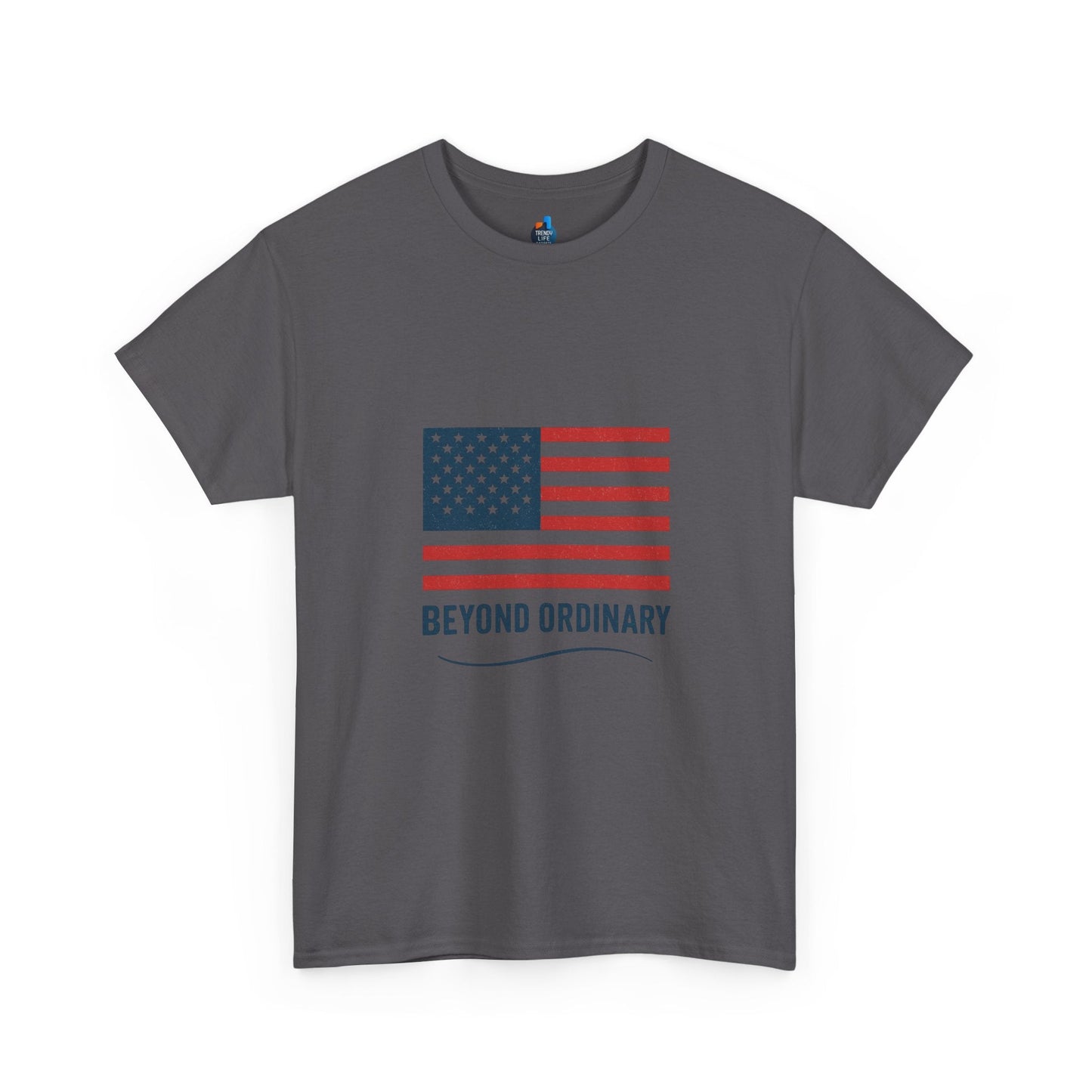 Patriotic Unisex Tee, Beyond Ordinary Summer Shirt, July 4th Gift, USA Flag Apparel, Casual Streetwear, Everyday Comfort Tee - Trendy Life Gadgets