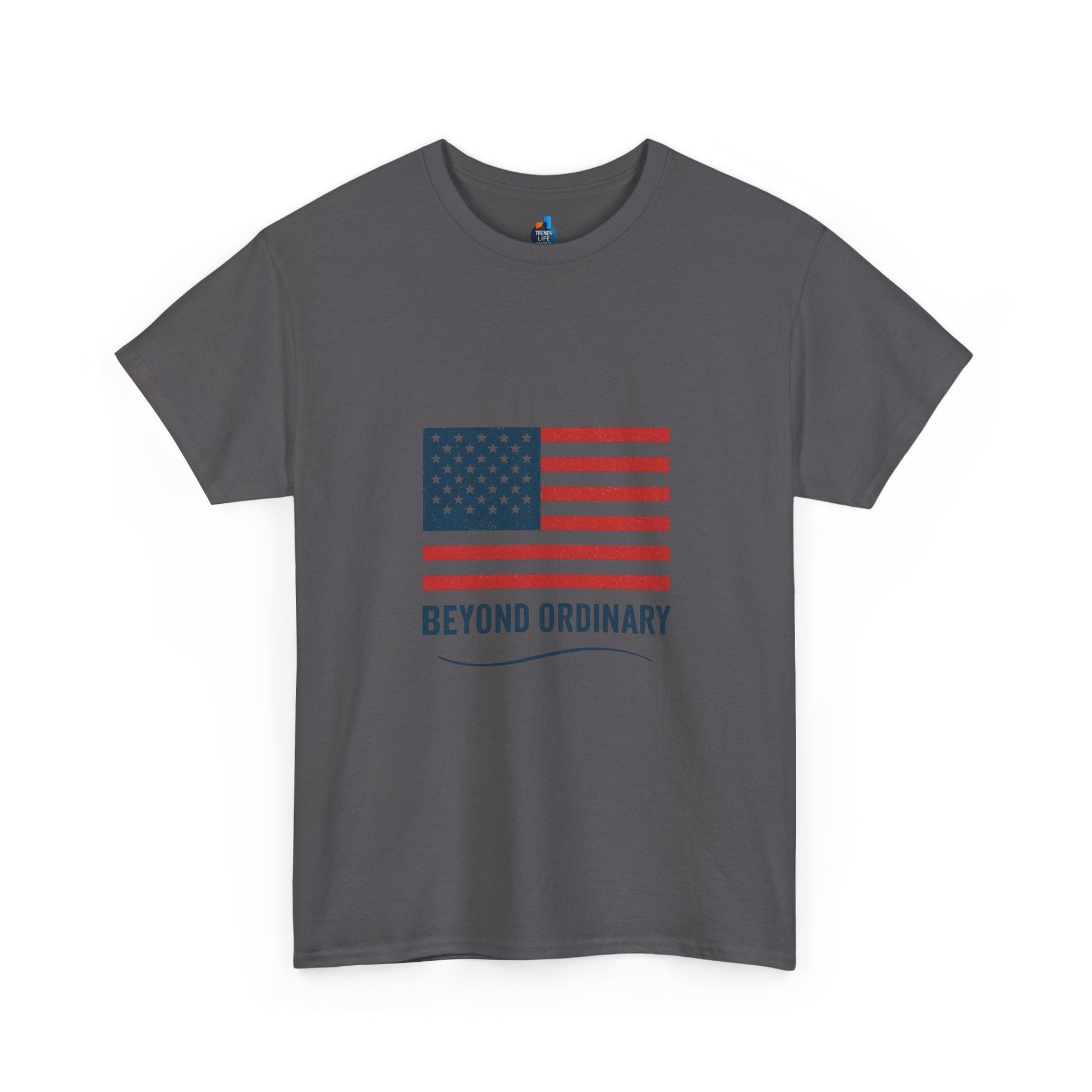 Patriotic Unisex Tee, Beyond Ordinary Summer Shirt, July 4th Gift, USA Flag Apparel, Casual Streetwear, Everyday Comfort Tee - Trendy Life Gadgets