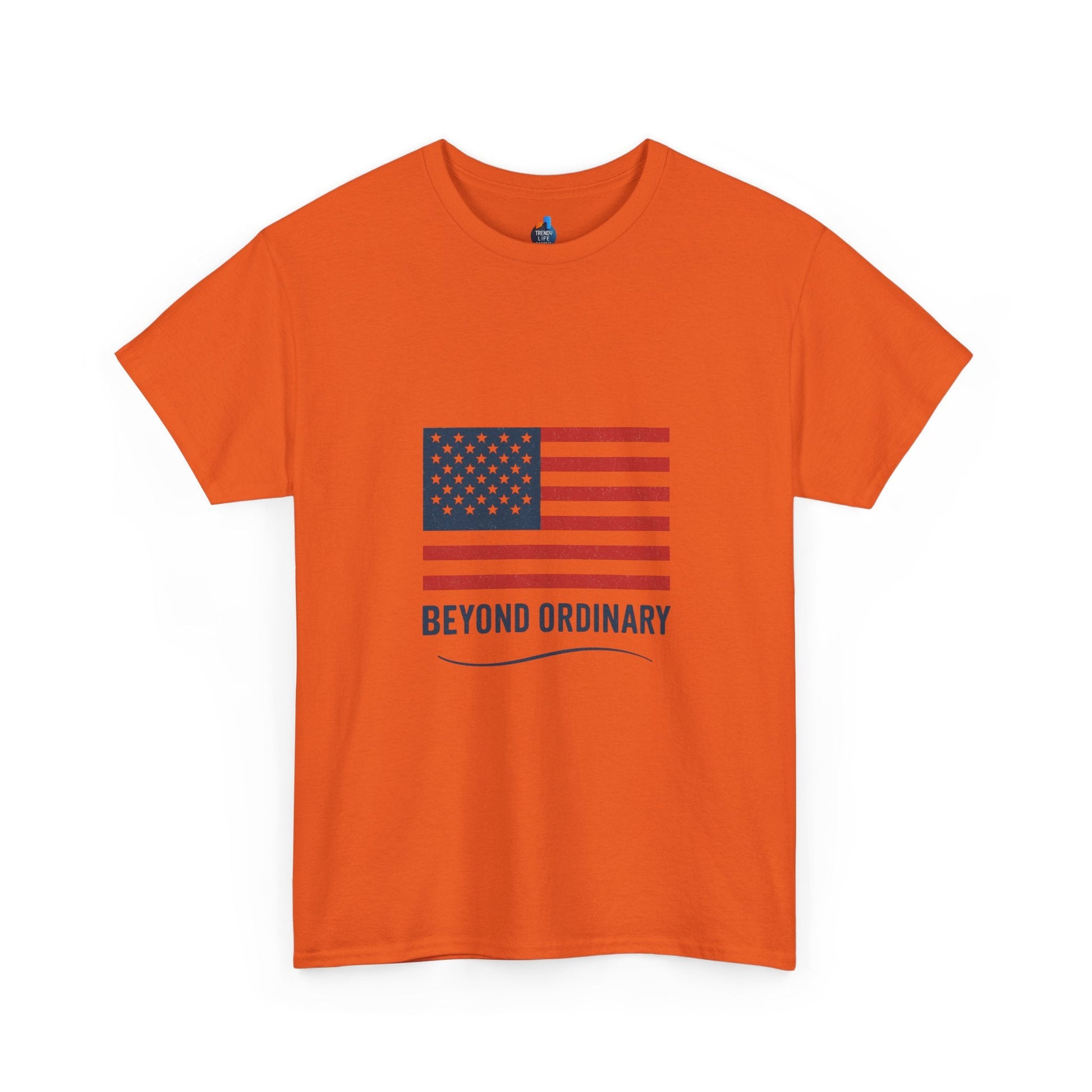 Patriotic Unisex Tee, Beyond Ordinary Summer Shirt, July 4th Gift, USA Flag Apparel, Casual Streetwear, Everyday Comfort Tee - Trendy Life Gadgets
