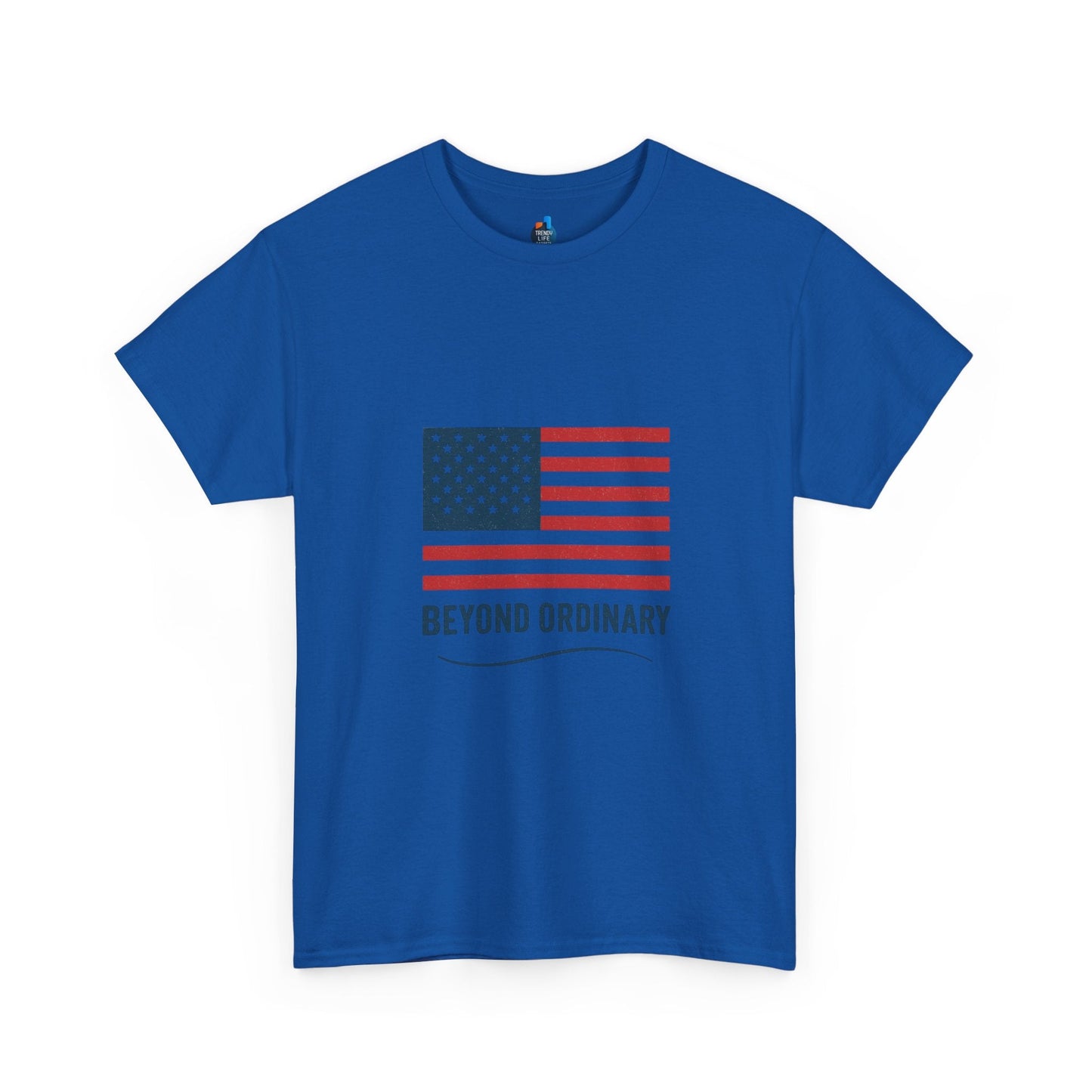 Patriotic Unisex Tee, Beyond Ordinary Summer Shirt, July 4th Gift, USA Flag Apparel, Casual Streetwear, Everyday Comfort Tee - Trendy Life Gadgets
