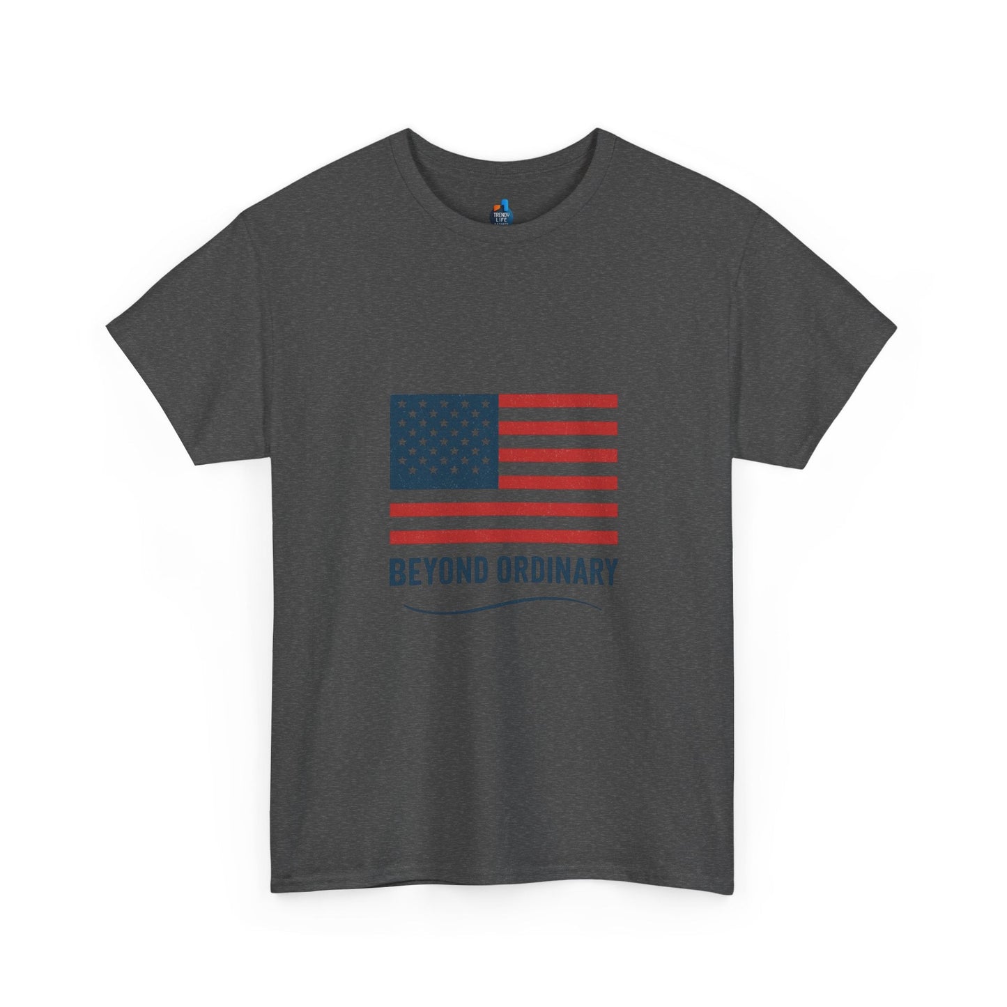 Patriotic Unisex Tee, Beyond Ordinary Summer Shirt, July 4th Gift, USA Flag Apparel, Casual Streetwear, Everyday Comfort Tee - Trendy Life Gadgets
