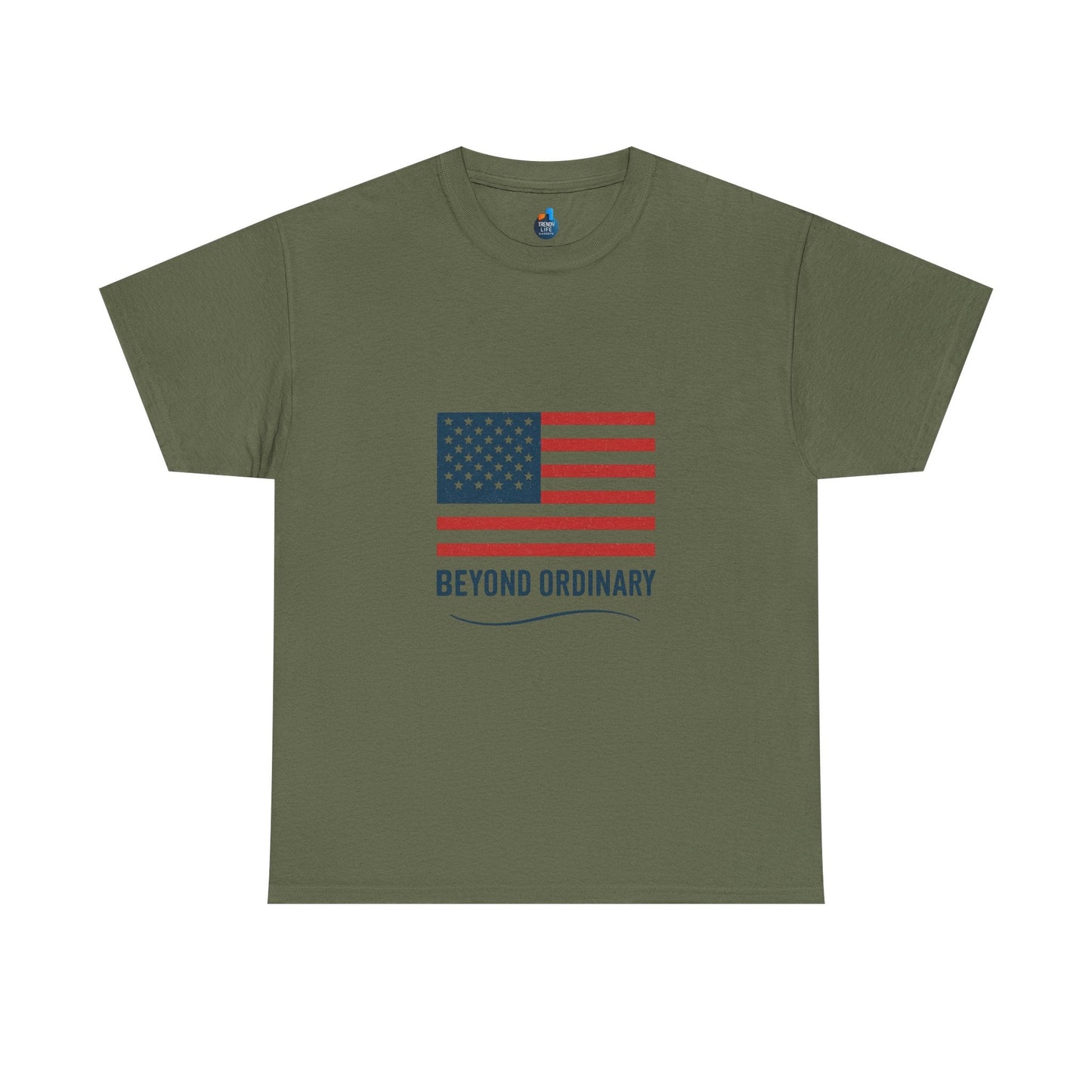 Patriotic Unisex Tee, Beyond Ordinary Summer Shirt, July 4th Gift, USA Flag Apparel, Casual Streetwear, Everyday Comfort Tee - Trendy Life Gadgets