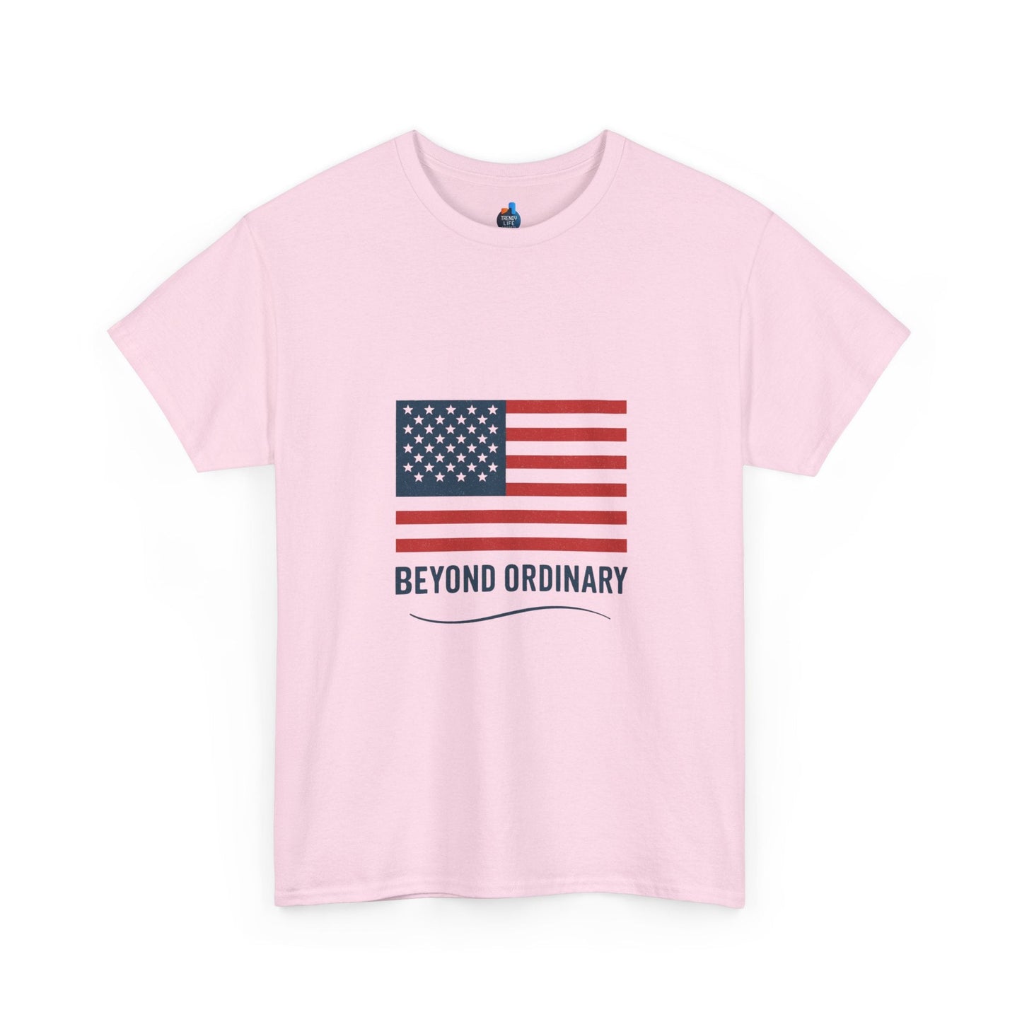 Patriotic Unisex Tee, Beyond Ordinary Summer Shirt, July 4th Gift, USA Flag Apparel, Casual Streetwear, Everyday Comfort Tee - Trendy Life Gadgets