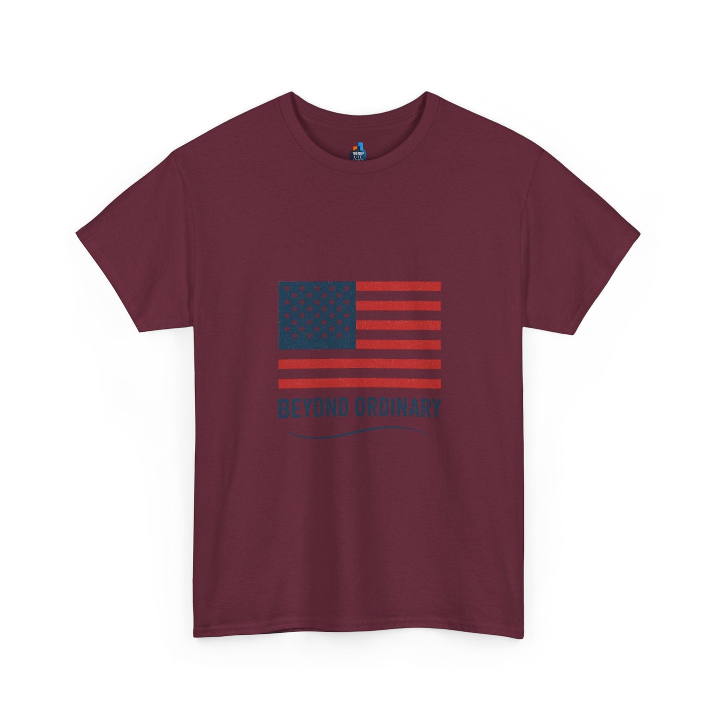 Patriotic Unisex Tee, Beyond Ordinary Summer Shirt, July 4th Gift, USA Flag Apparel, Casual Streetwear, Everyday Comfort Tee - Trendy Life Gadgets