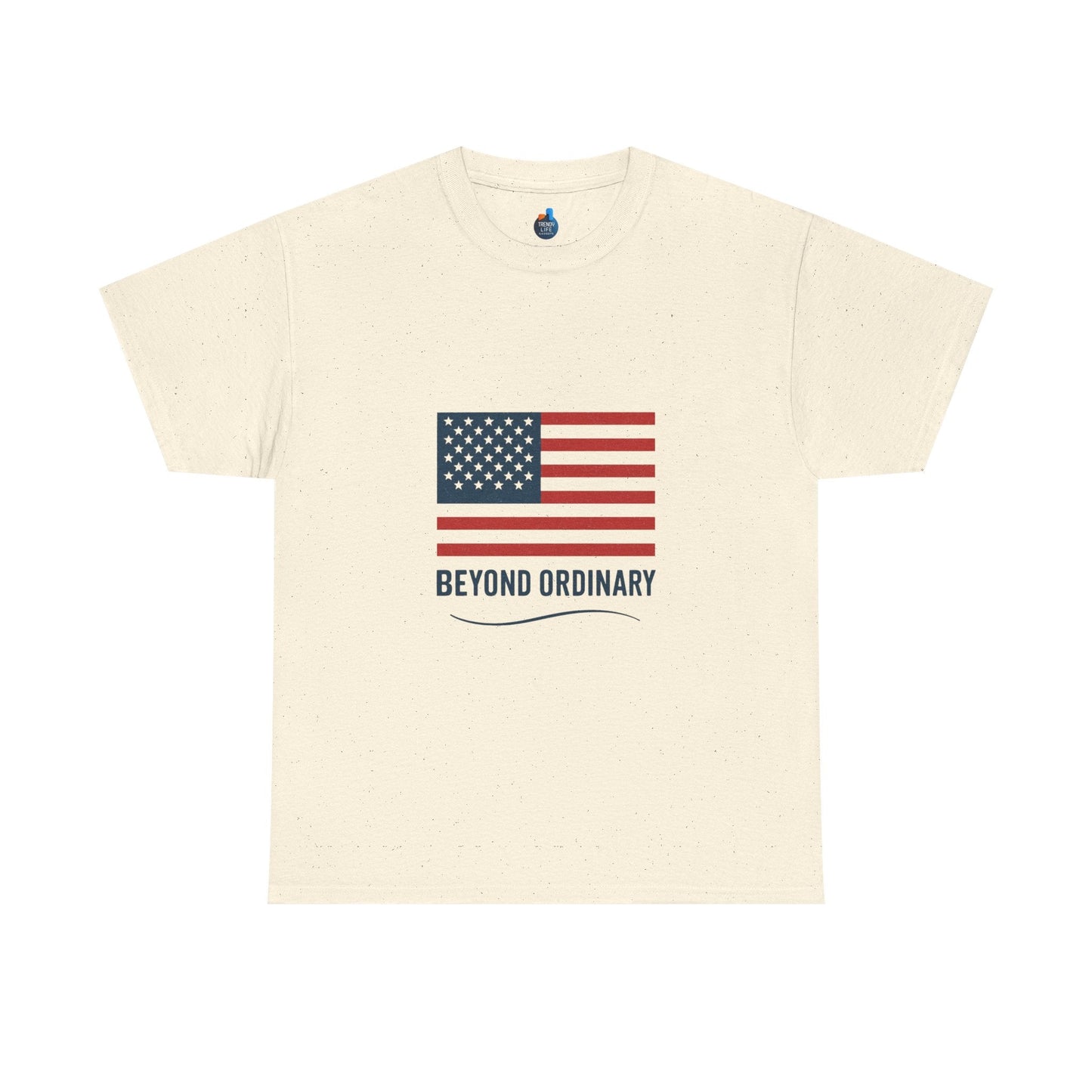 Patriotic Unisex Tee, Beyond Ordinary Summer Shirt, July 4th Gift, USA Flag Apparel, Casual Streetwear, Everyday Comfort Tee - Trendy Life Gadgets