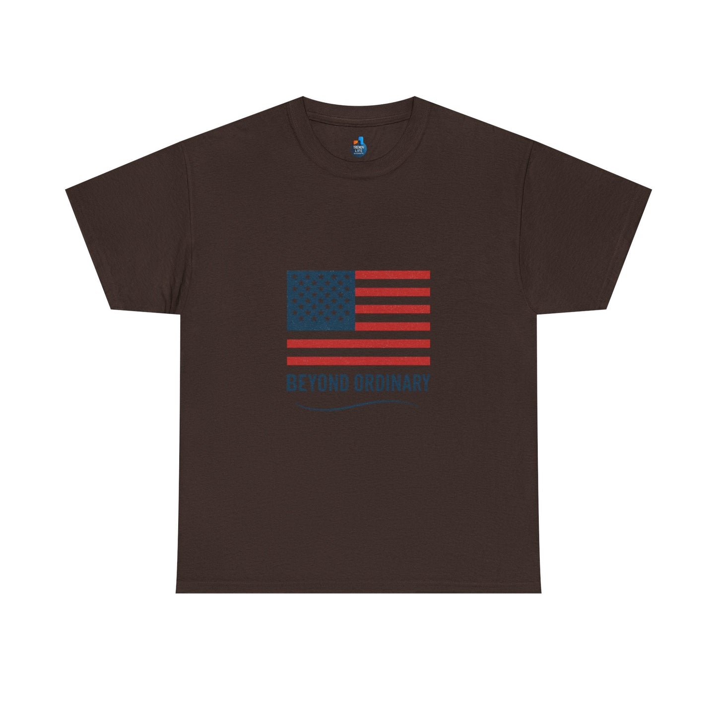 Patriotic Unisex Tee, Beyond Ordinary Summer Shirt, July 4th Gift, USA Flag Apparel, Casual Streetwear, Everyday Comfort Tee - Trendy Life Gadgets