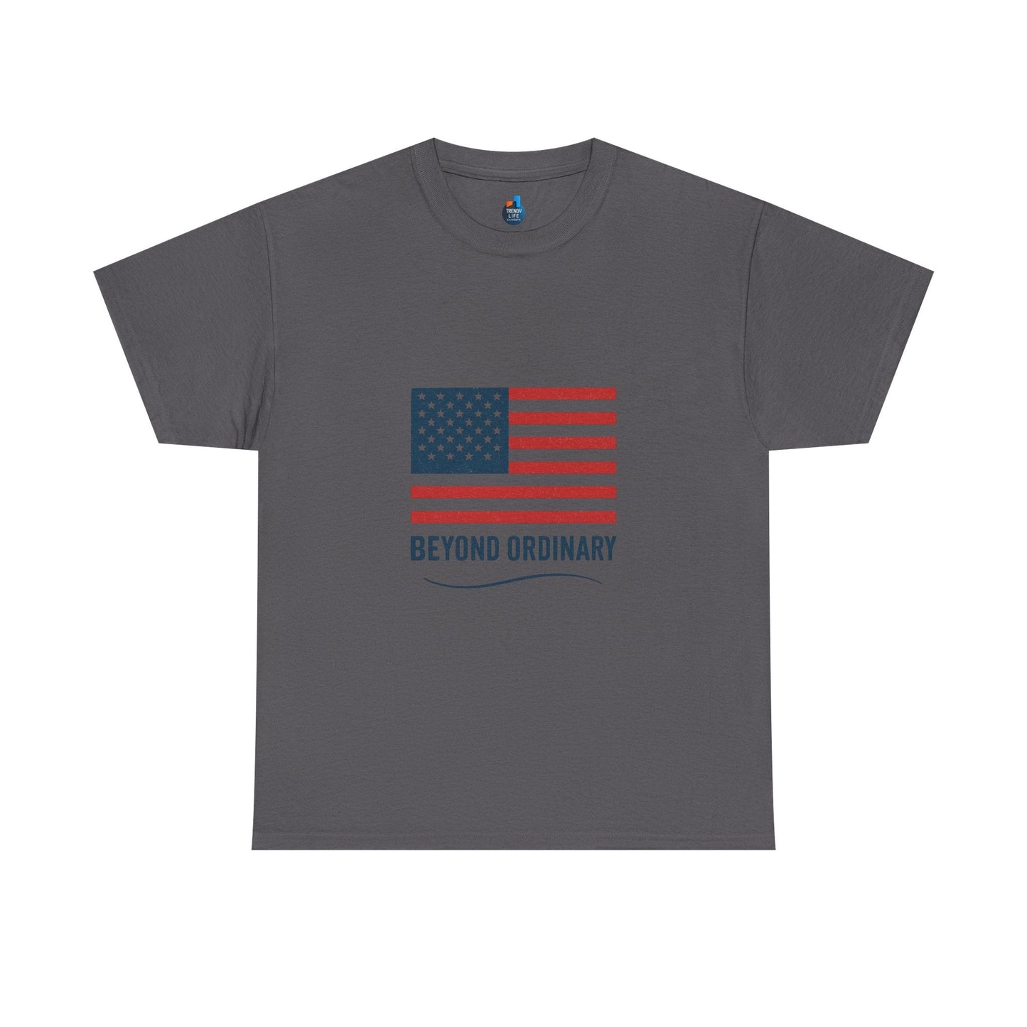 Patriotic Unisex Tee, Beyond Ordinary Summer Shirt, July 4th Gift, USA Flag Apparel, Casual Streetwear, Everyday Comfort Tee - Trendy Life Gadgets