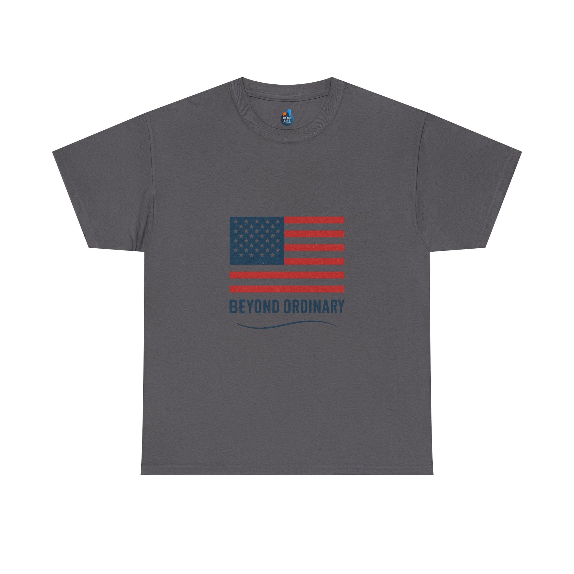 Patriotic Unisex Tee, Beyond Ordinary Summer Shirt, July 4th Gift, USA Flag Apparel, Casual Streetwear, Everyday Comfort Tee - Trendy Life Gadgets