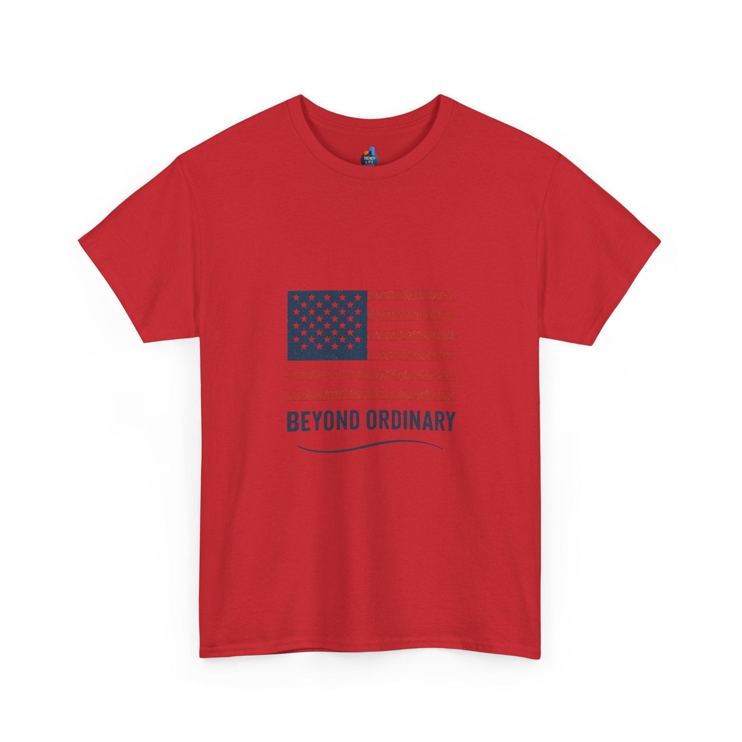 Patriotic Unisex Tee, Beyond Ordinary Summer Shirt, July 4th Gift, USA Flag Apparel, Casual Streetwear, Everyday Comfort Tee - Trendy Life Gadgets