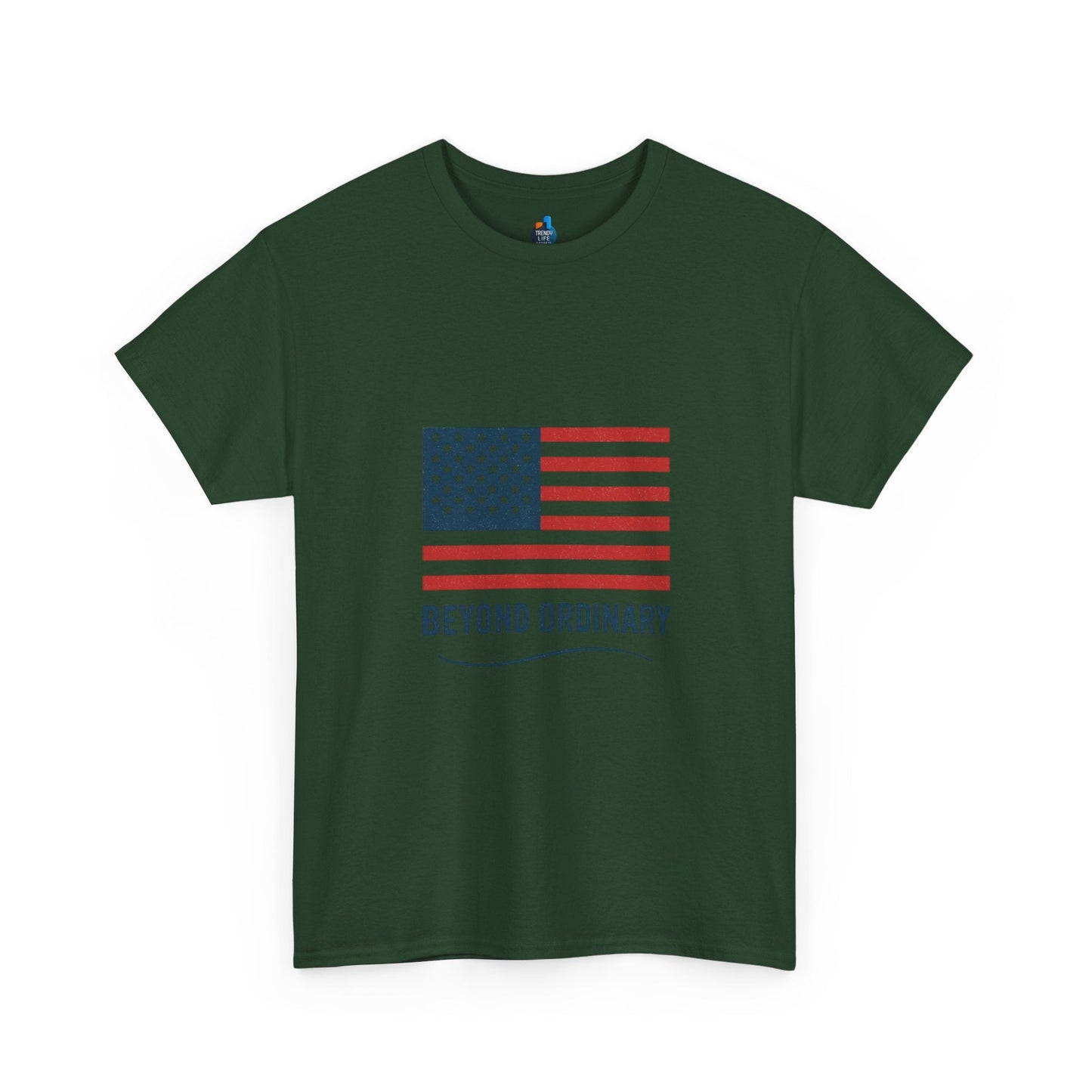 Patriotic Unisex Tee, Beyond Ordinary Summer Shirt, July 4th Gift, USA Flag Apparel, Casual Streetwear, Everyday Comfort Tee - Trendy Life Gadgets