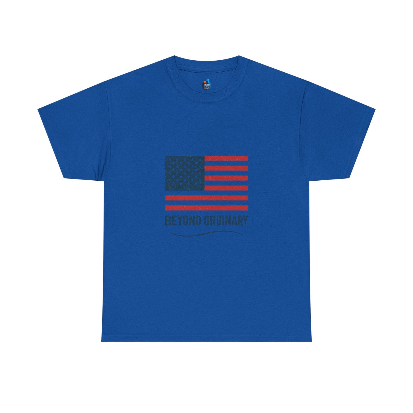 Patriotic Unisex Tee, Beyond Ordinary Summer Shirt, July 4th Gift, USA Flag Apparel, Casual Streetwear, Everyday Comfort Tee - Trendy Life Gadgets