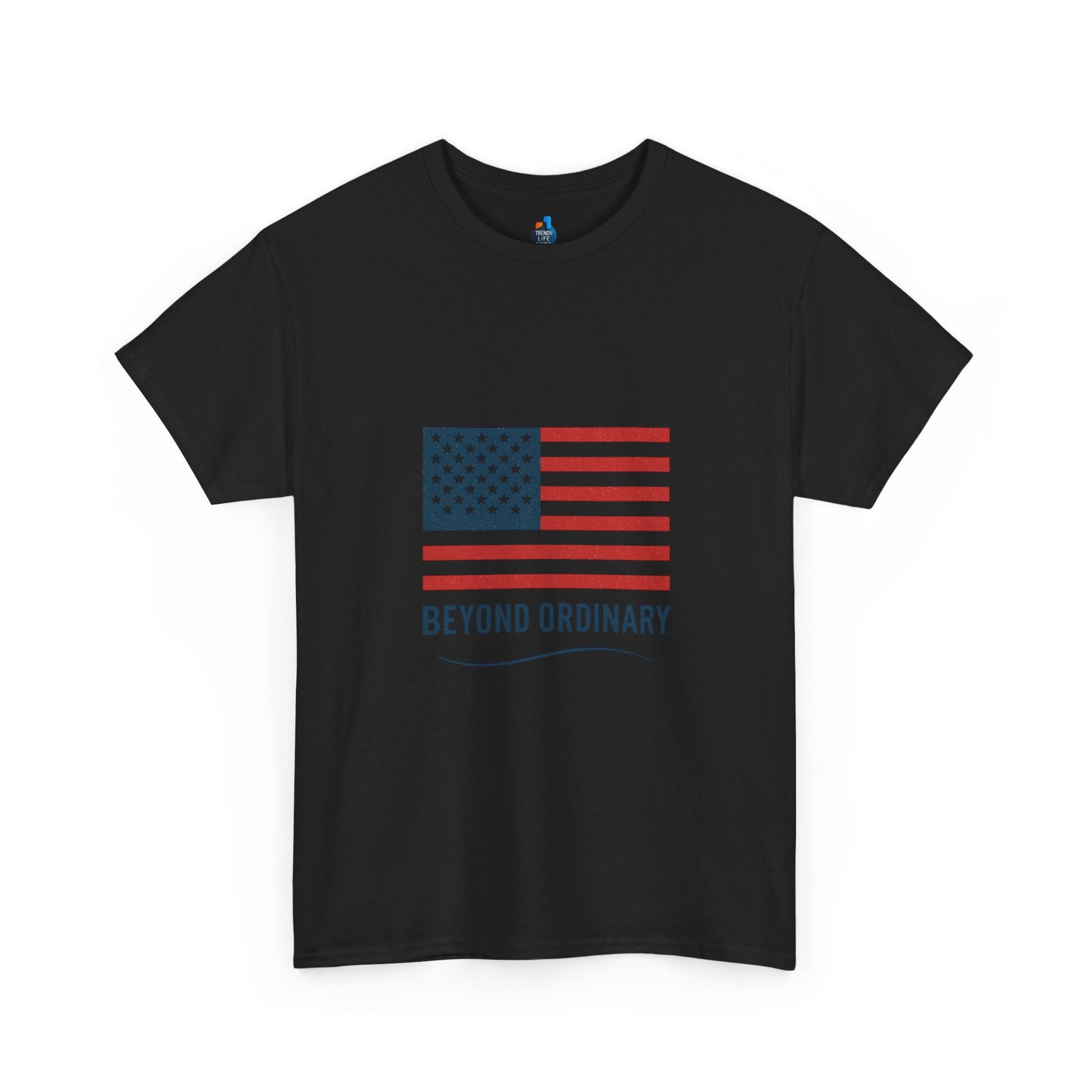 Patriotic Unisex Tee, Beyond Ordinary Summer Shirt, July 4th Gift, USA Flag Apparel, Casual Streetwear, Everyday Comfort Tee - Trendy Life Gadgets